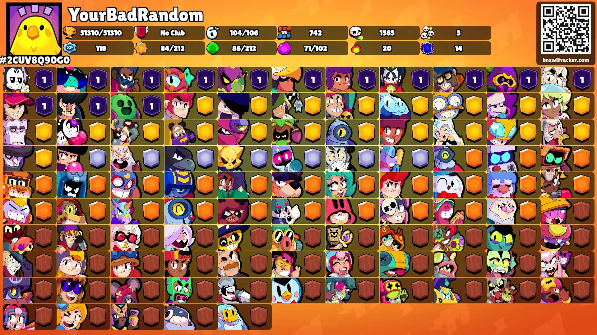 YourBadRandom's Ranks