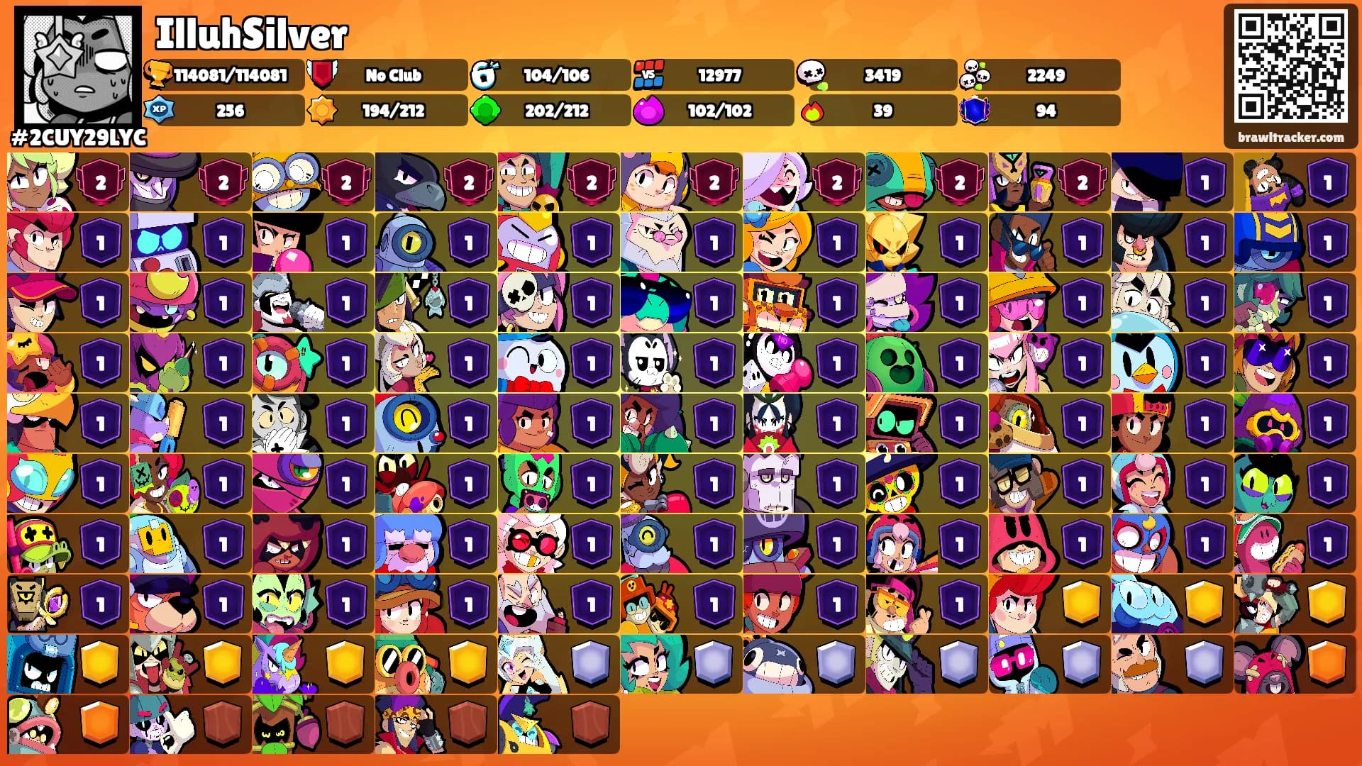 IlluhSilver's Ranks