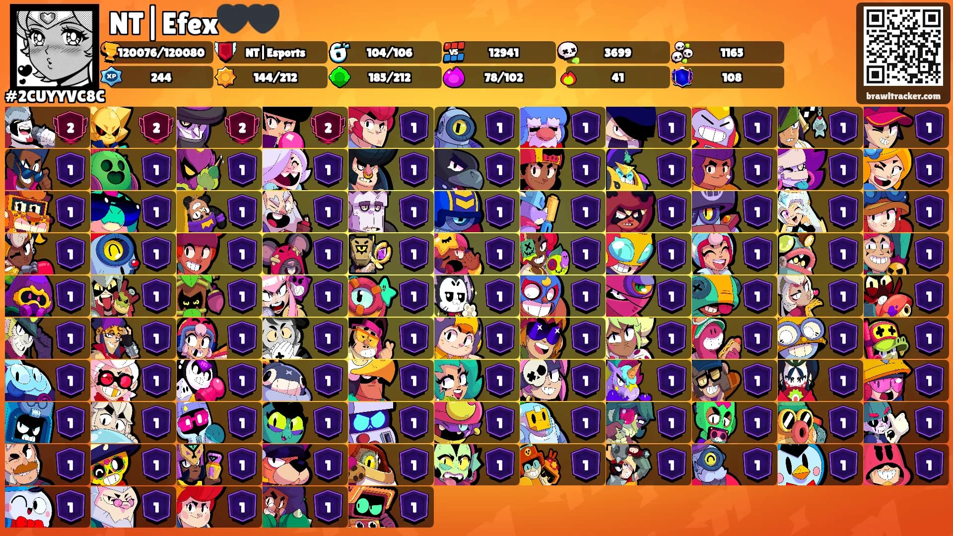 NT|Efex🖤🖤's Ranks