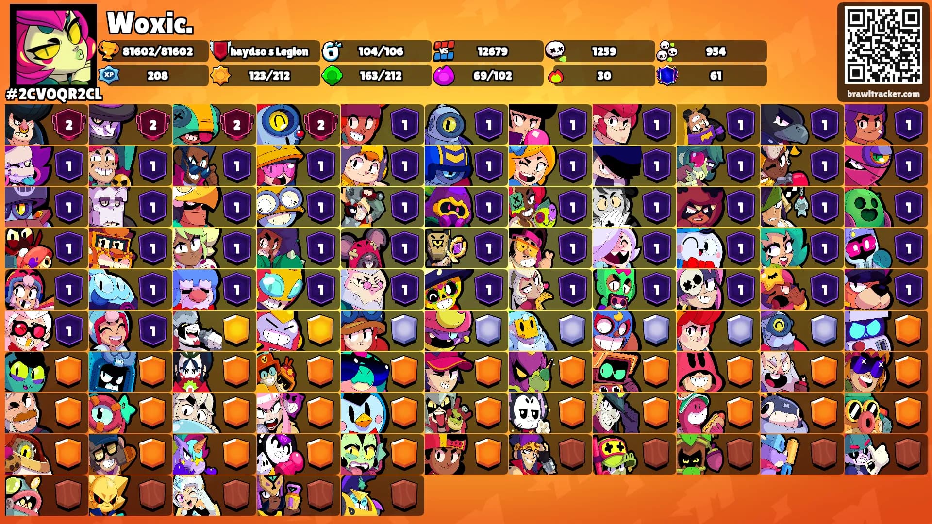 Woxic.'s Ranks