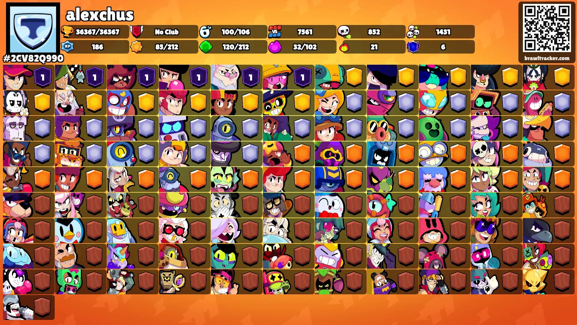 alexchus's Ranks
