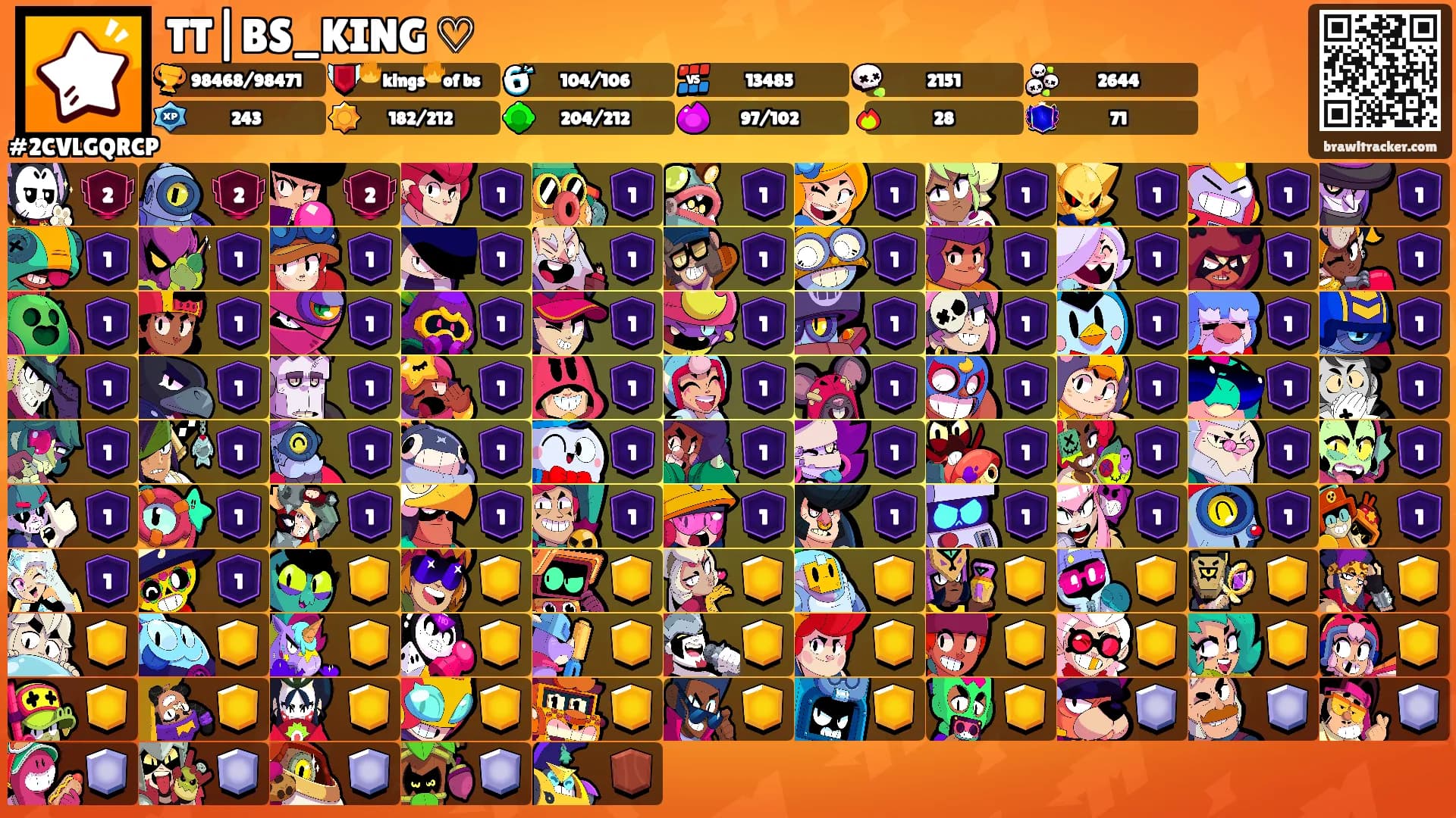 TT|BS_KING ♡'s Ranks