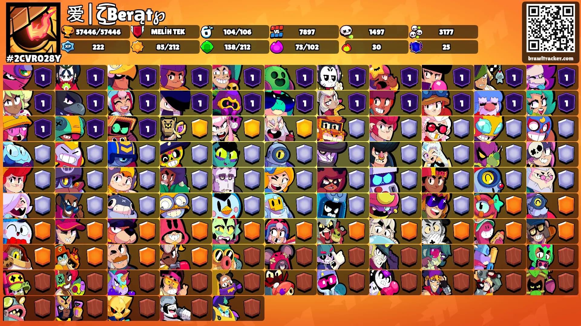 爱|ζ͜͡Berąt℘'s Ranks