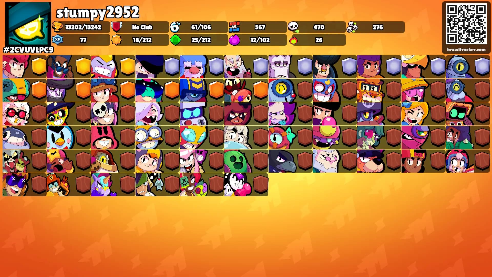 stumpy2952's Ranks