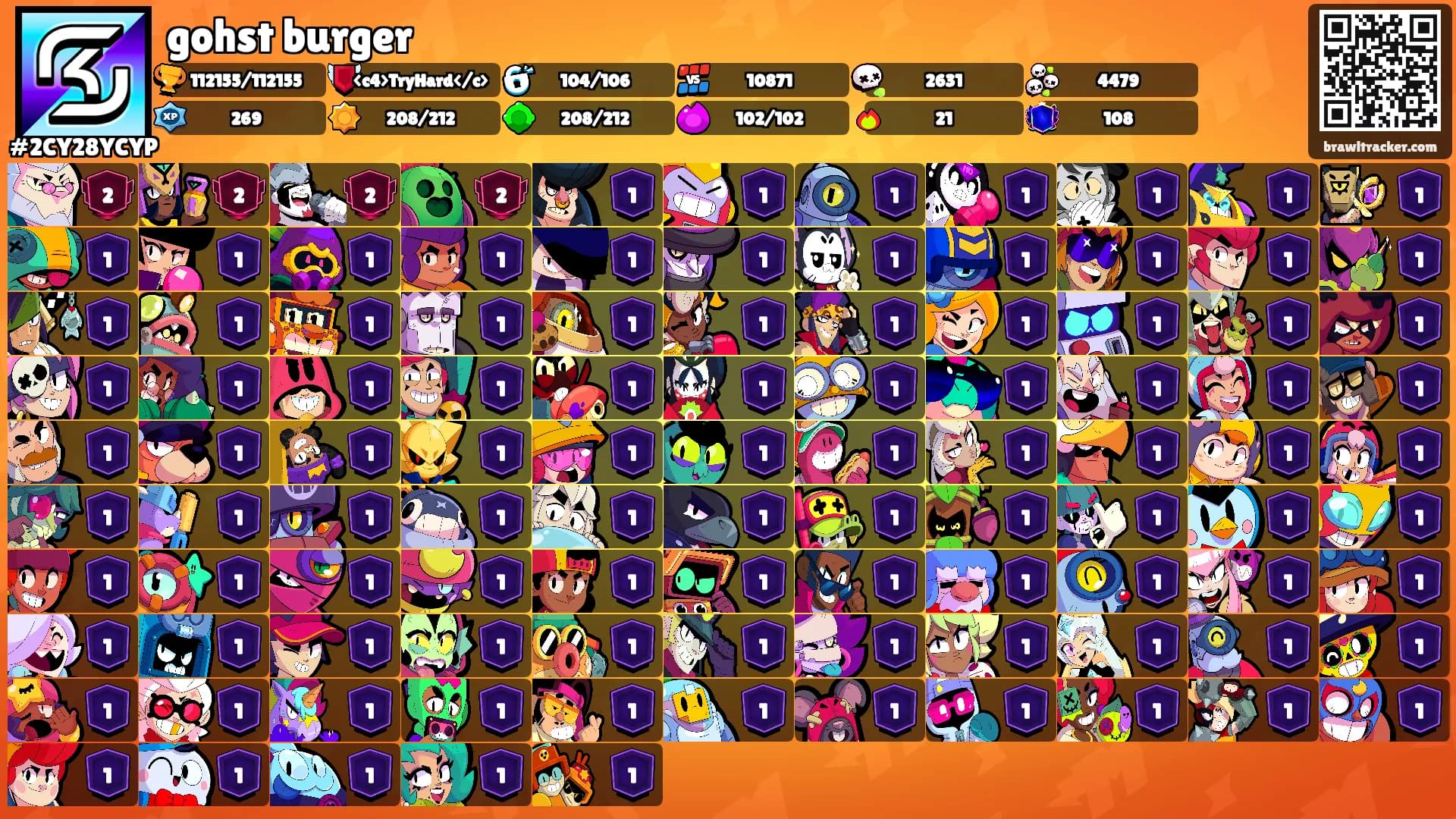 gohst burger's Ranks