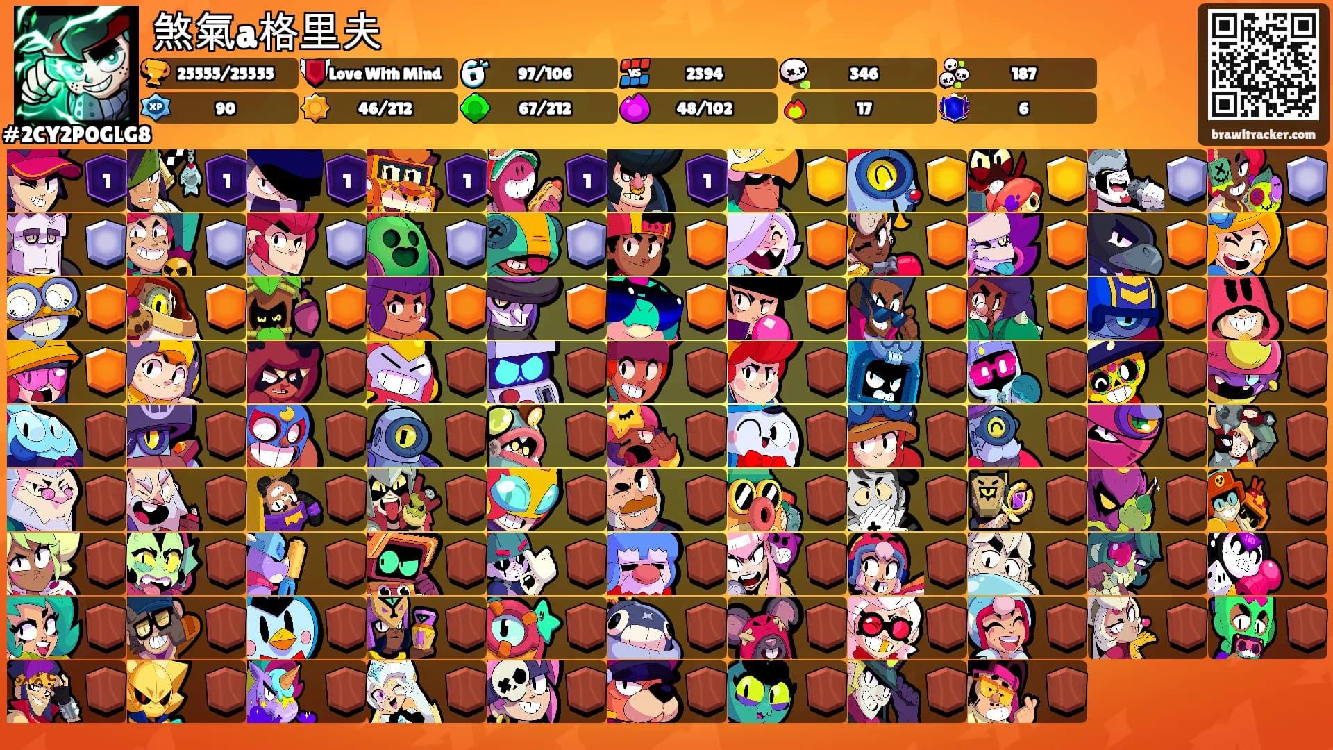 煞氣a格里夫's Ranks