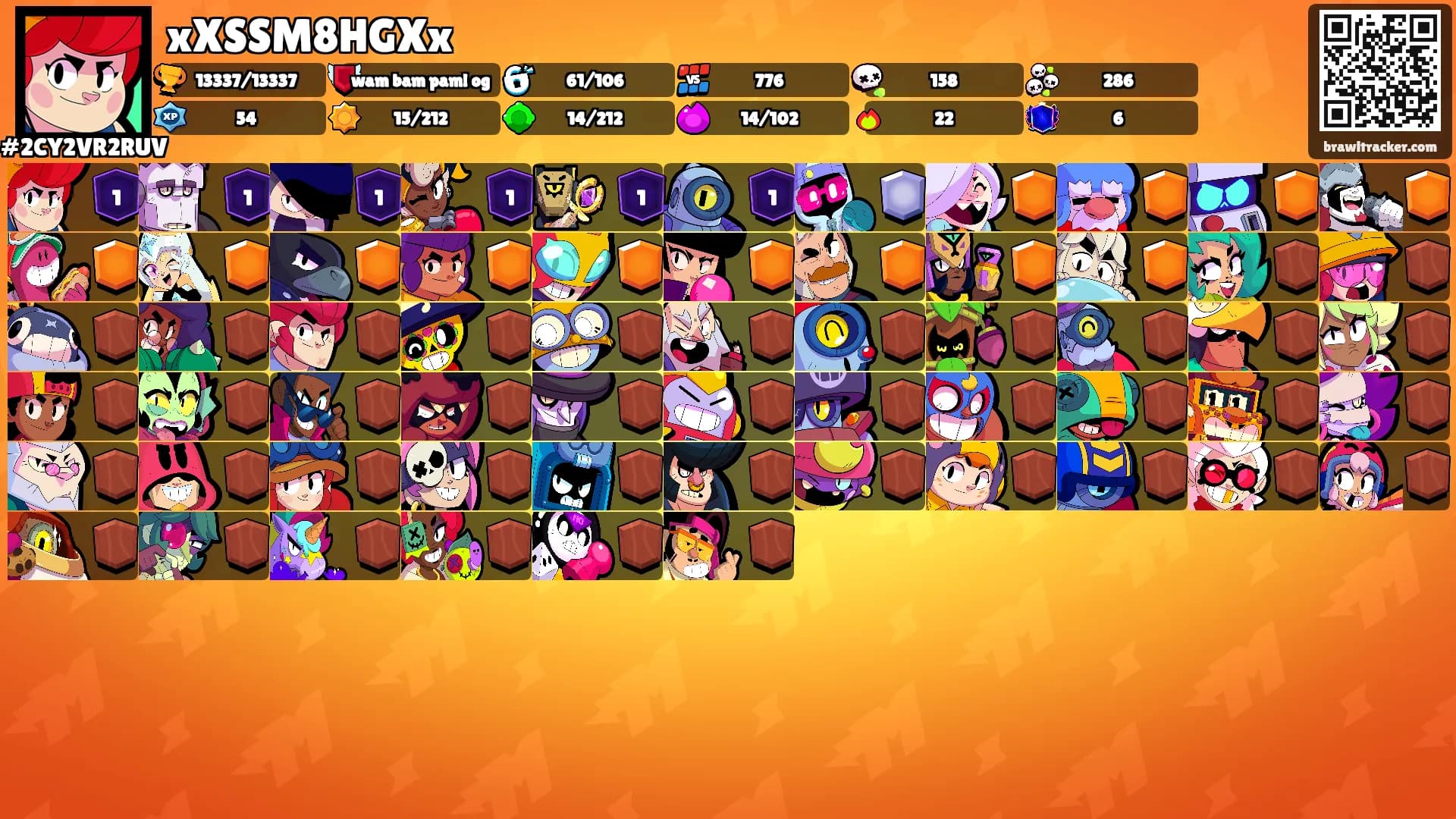 xXSSM8HGXx's Ranks