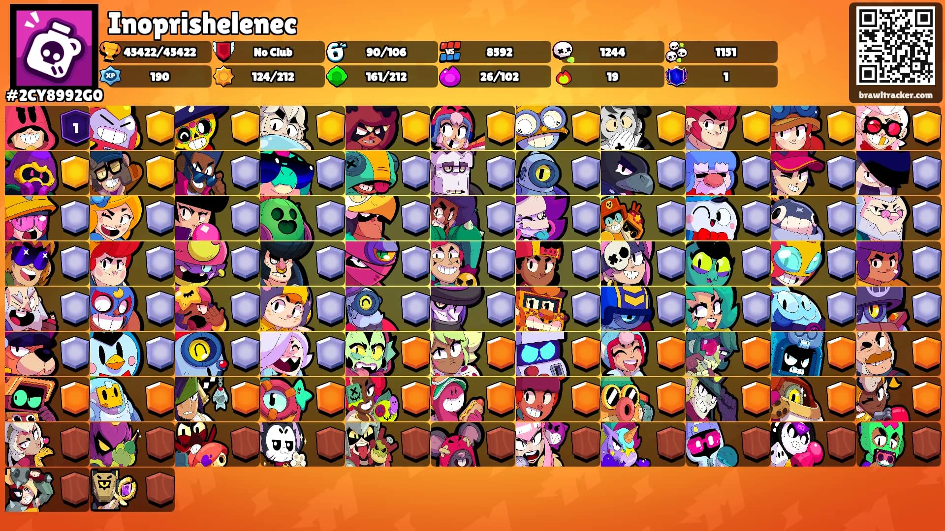 Inoprishelenec's Ranks