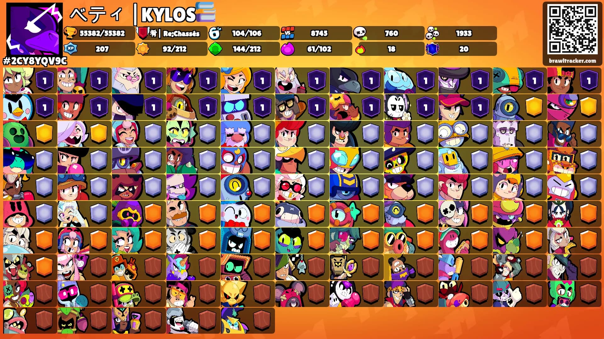 ベティ |KYLOS📚's Ranks