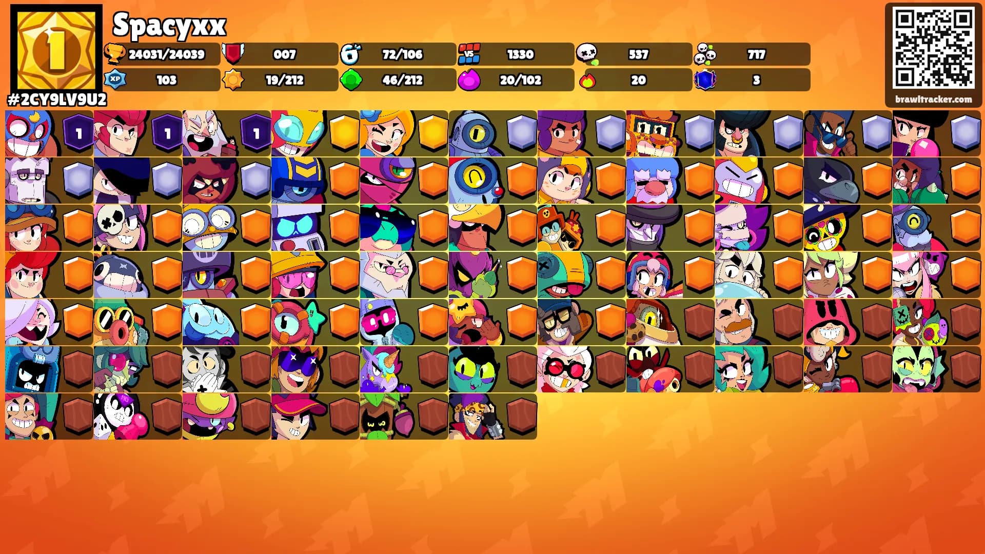 Spacyxx's Ranks