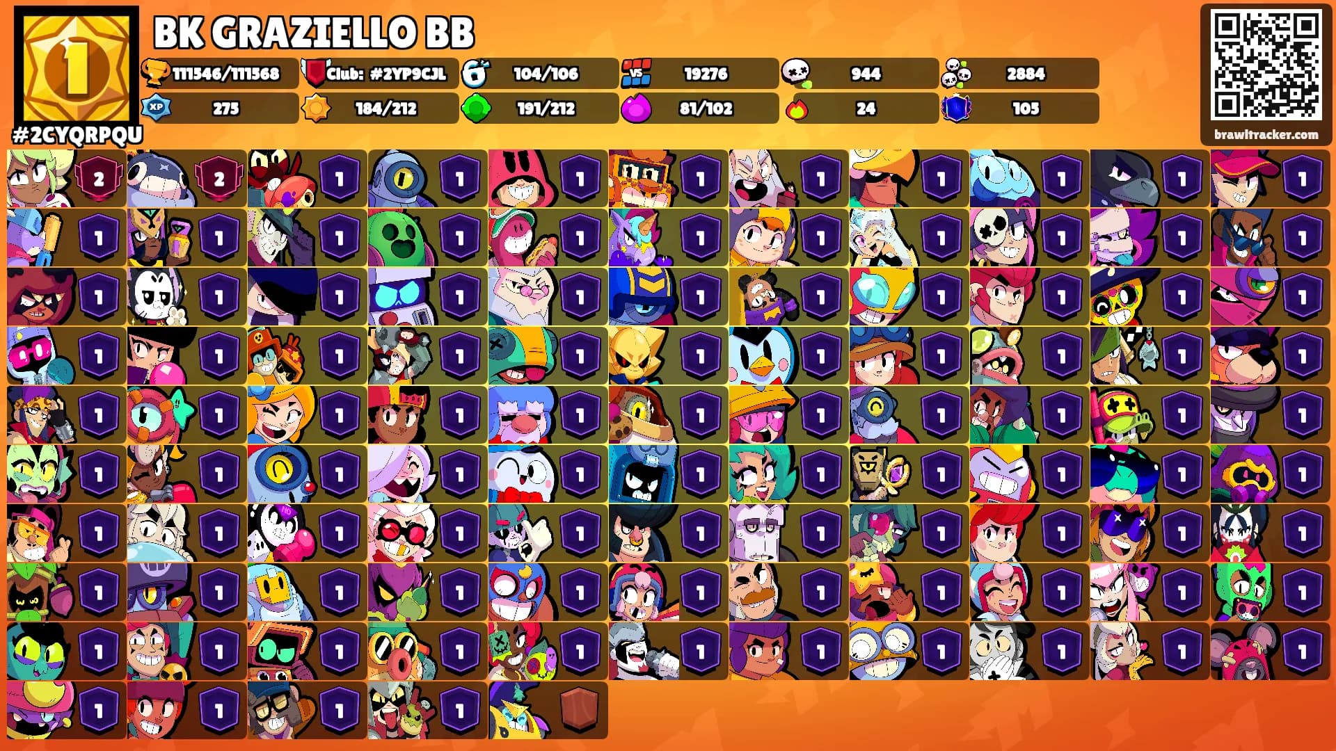 BK GRAZIELLO BB's Ranks