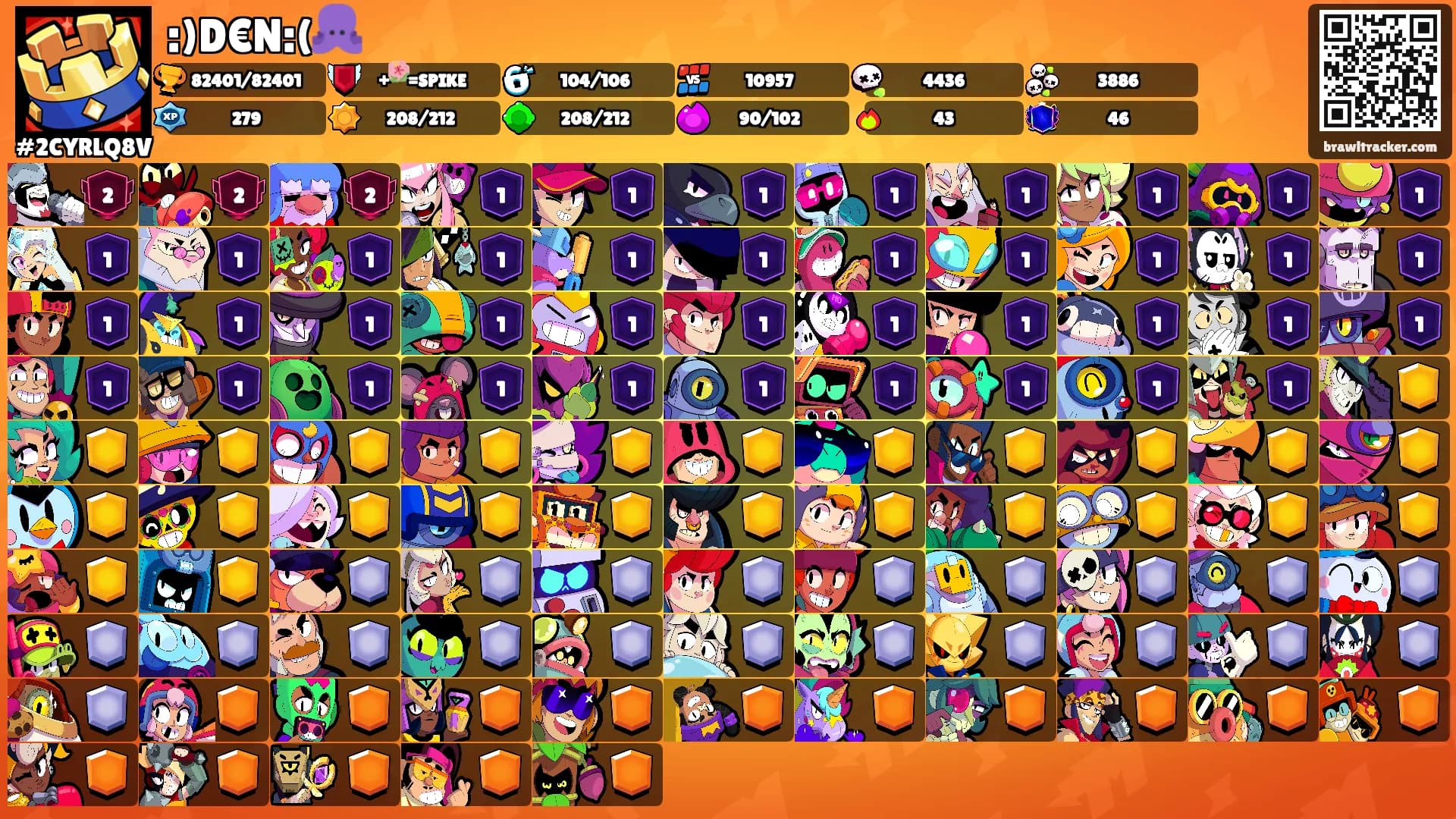 :)D€N:(🐙's Ranks