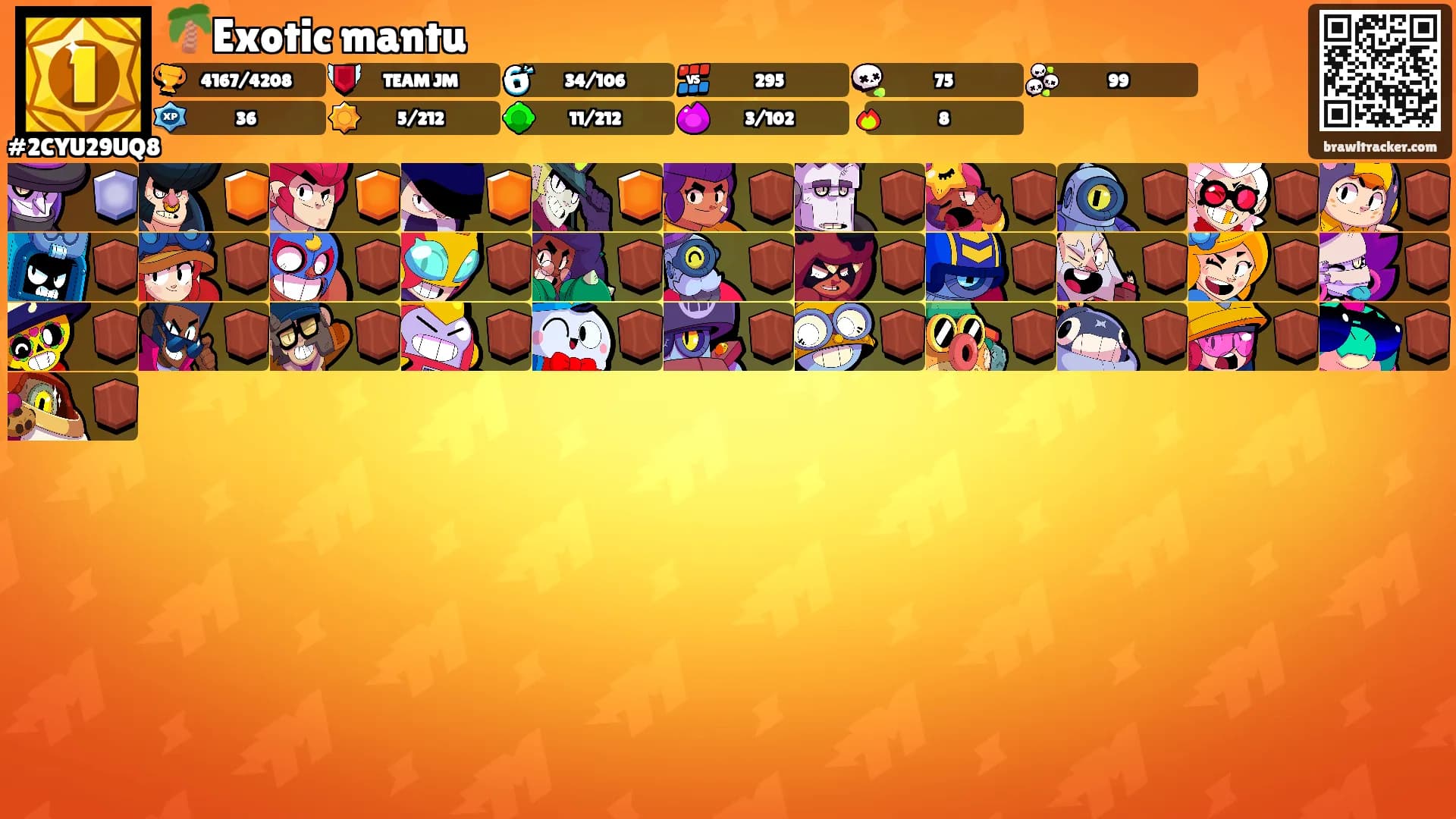 🌴Exotic mantu's Ranks