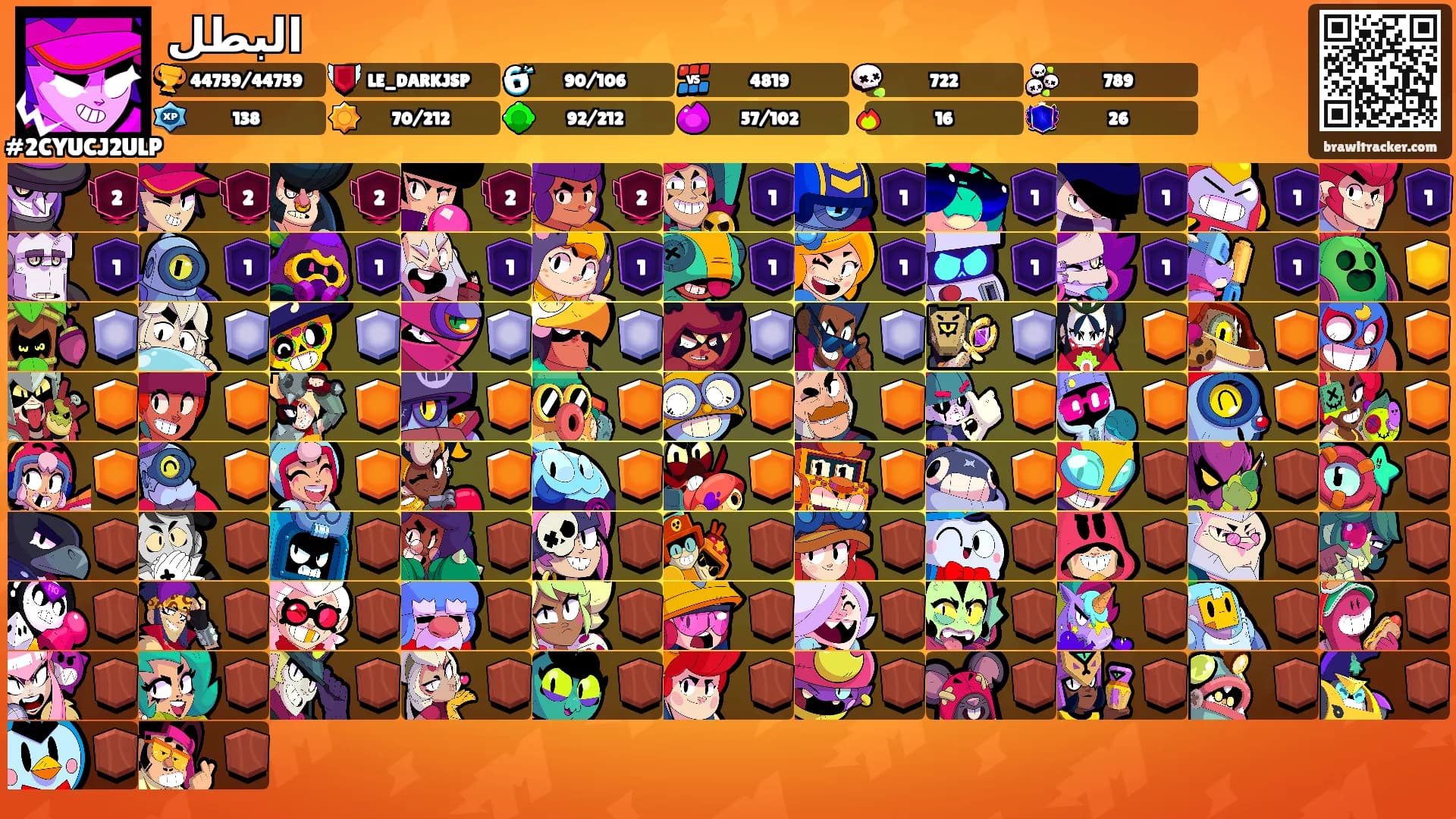 البطل's Ranks