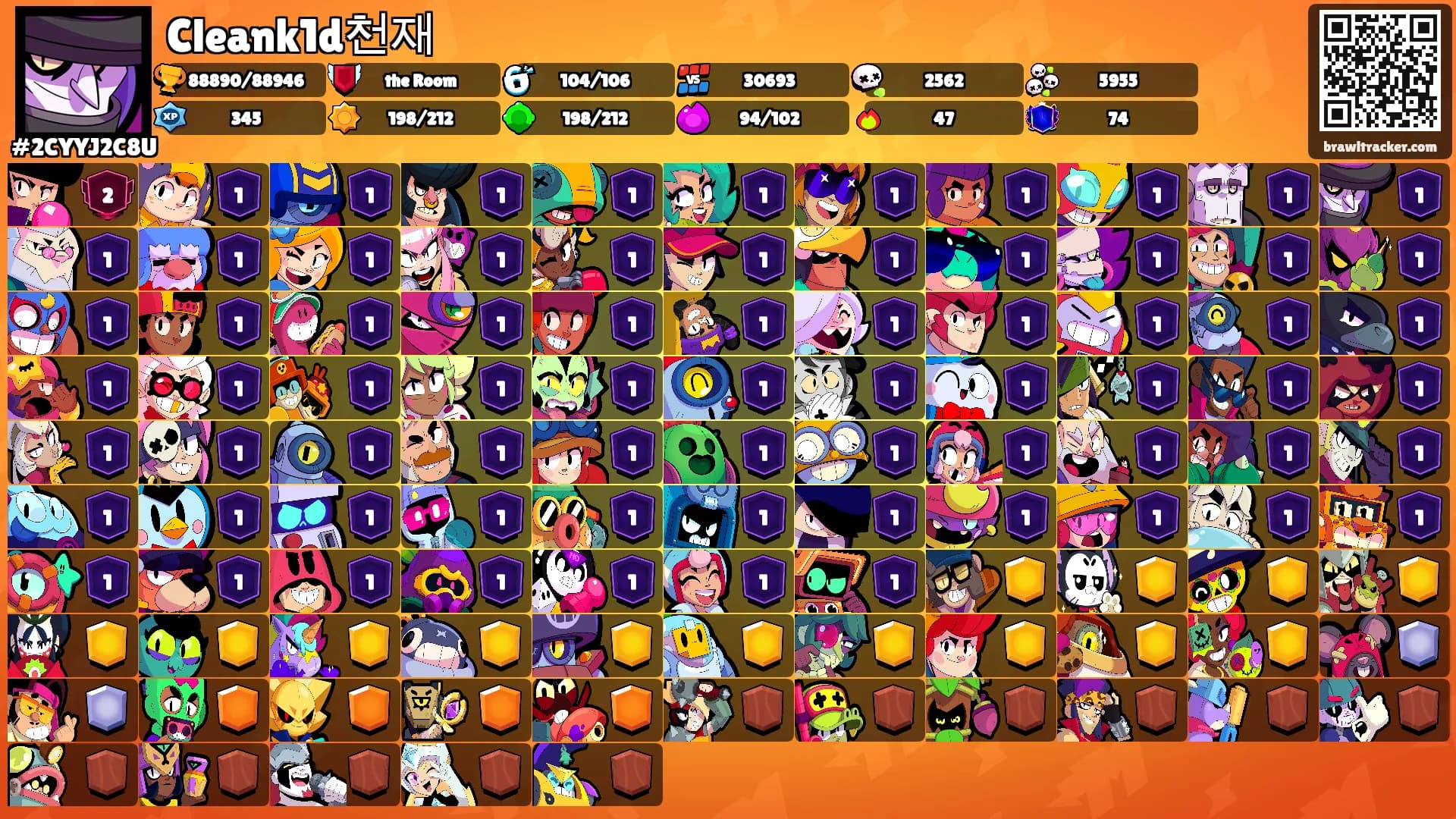 Cleank1d천재's Ranks