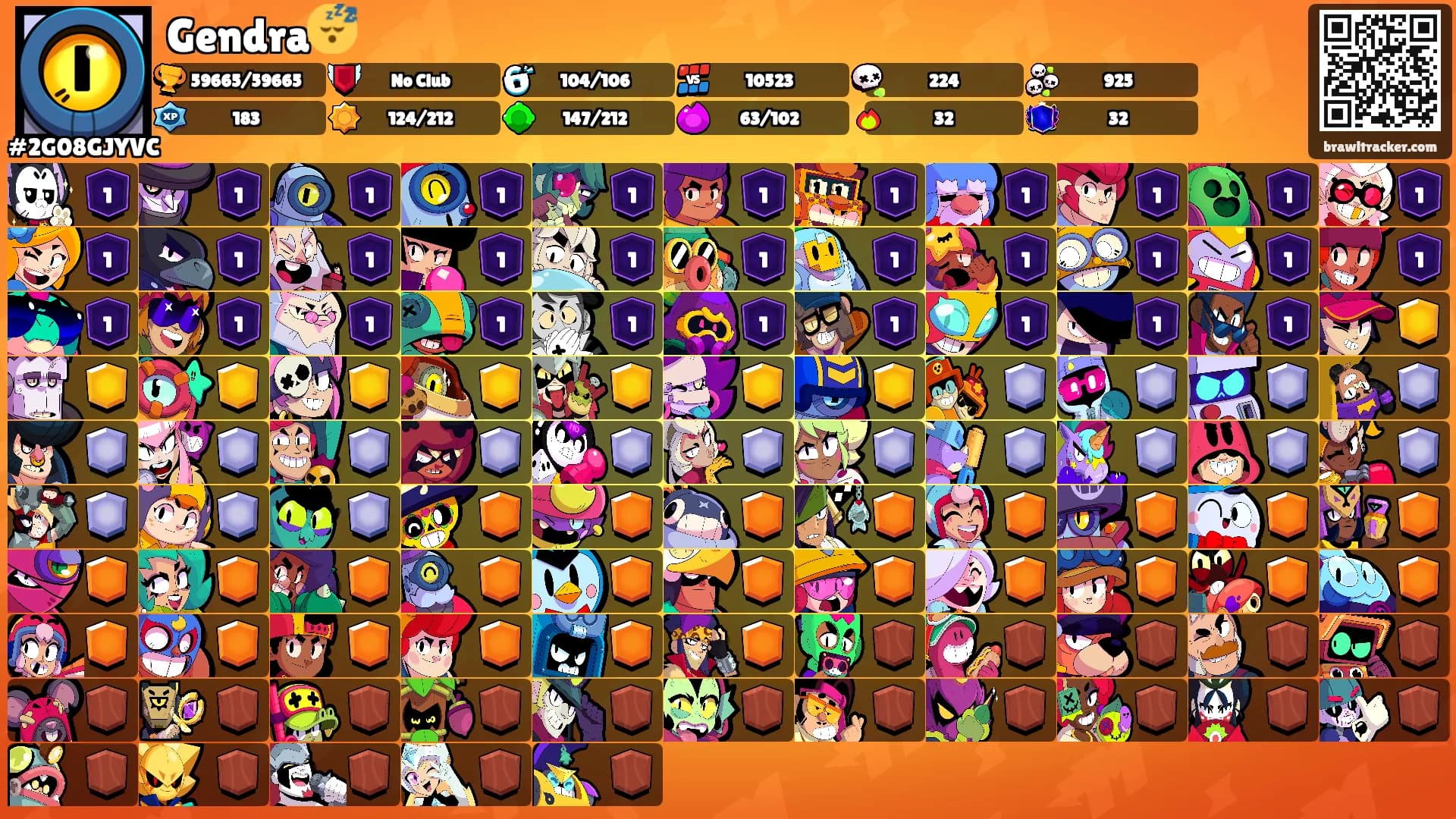 Gendra😴's Ranks