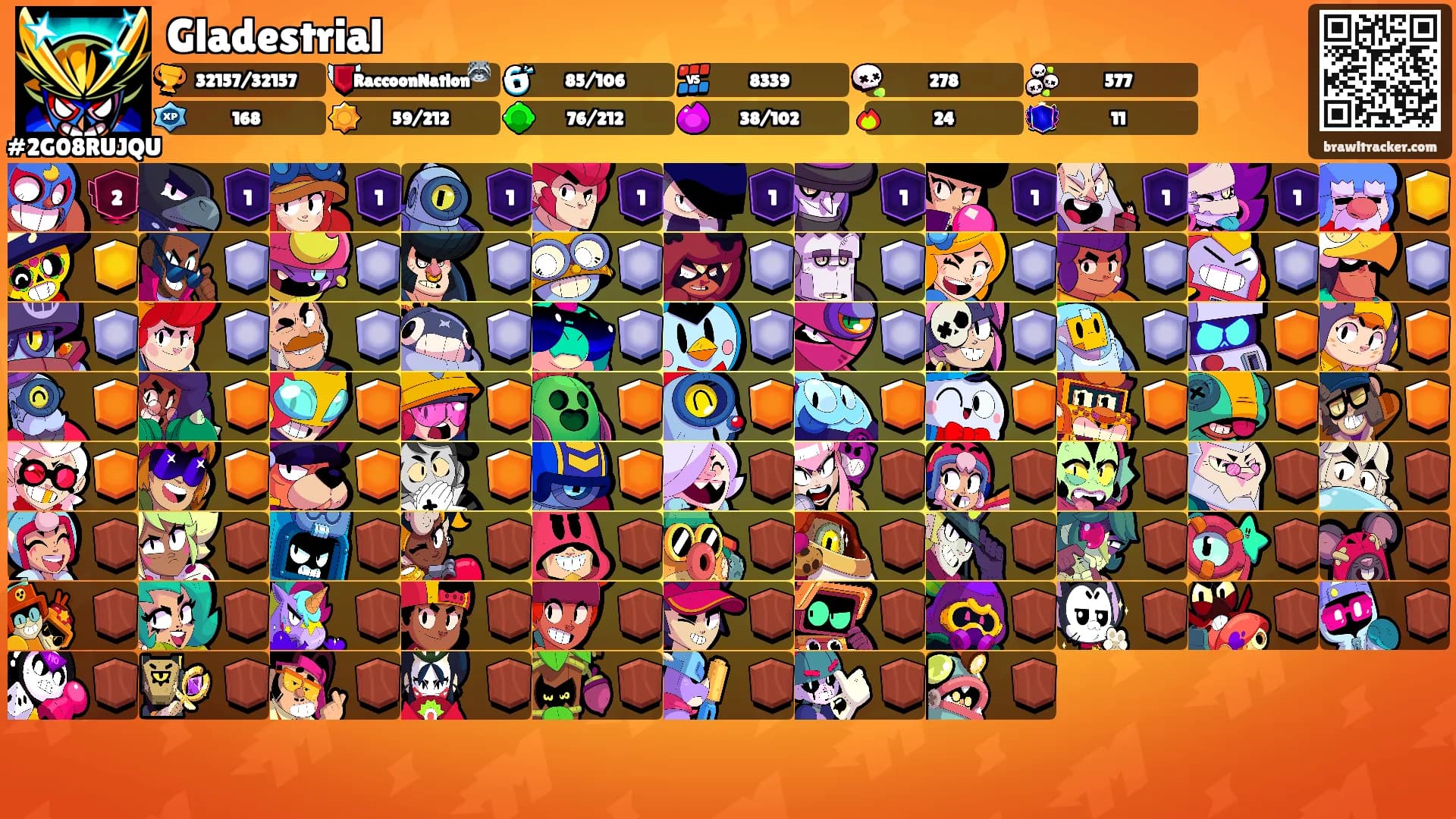 Gladestrial's Ranks