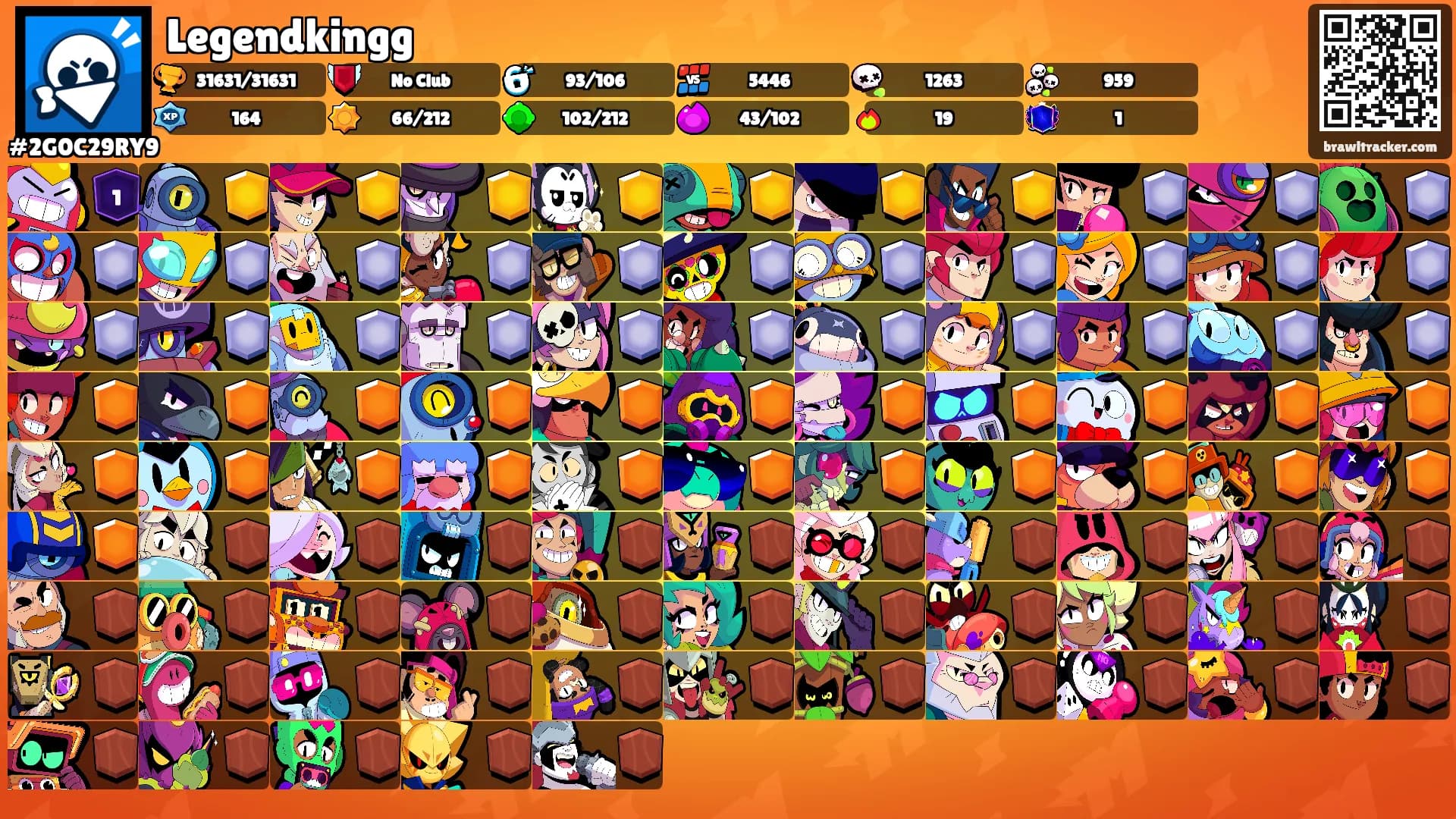 Legendkingg's Ranks