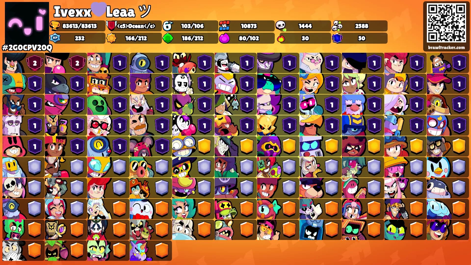Ivexx💜Leaa ツ's Ranks