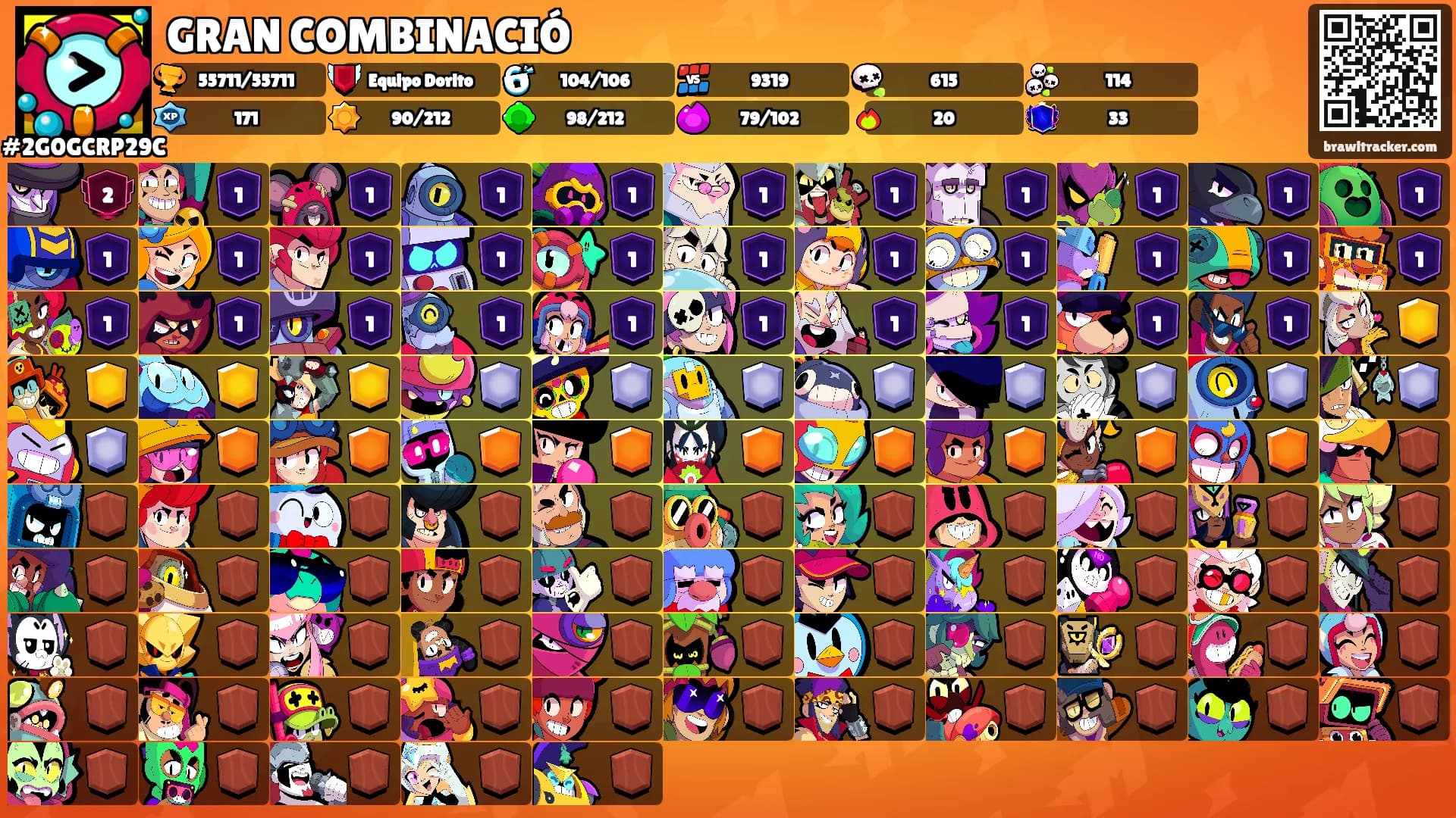 GRAN COMBINACIÓ's Ranks