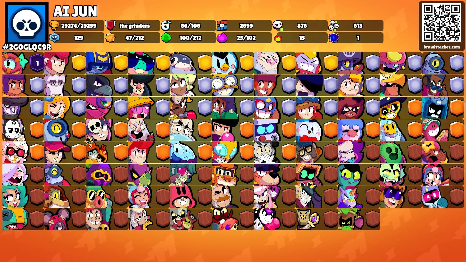 AI JUN's Ranks