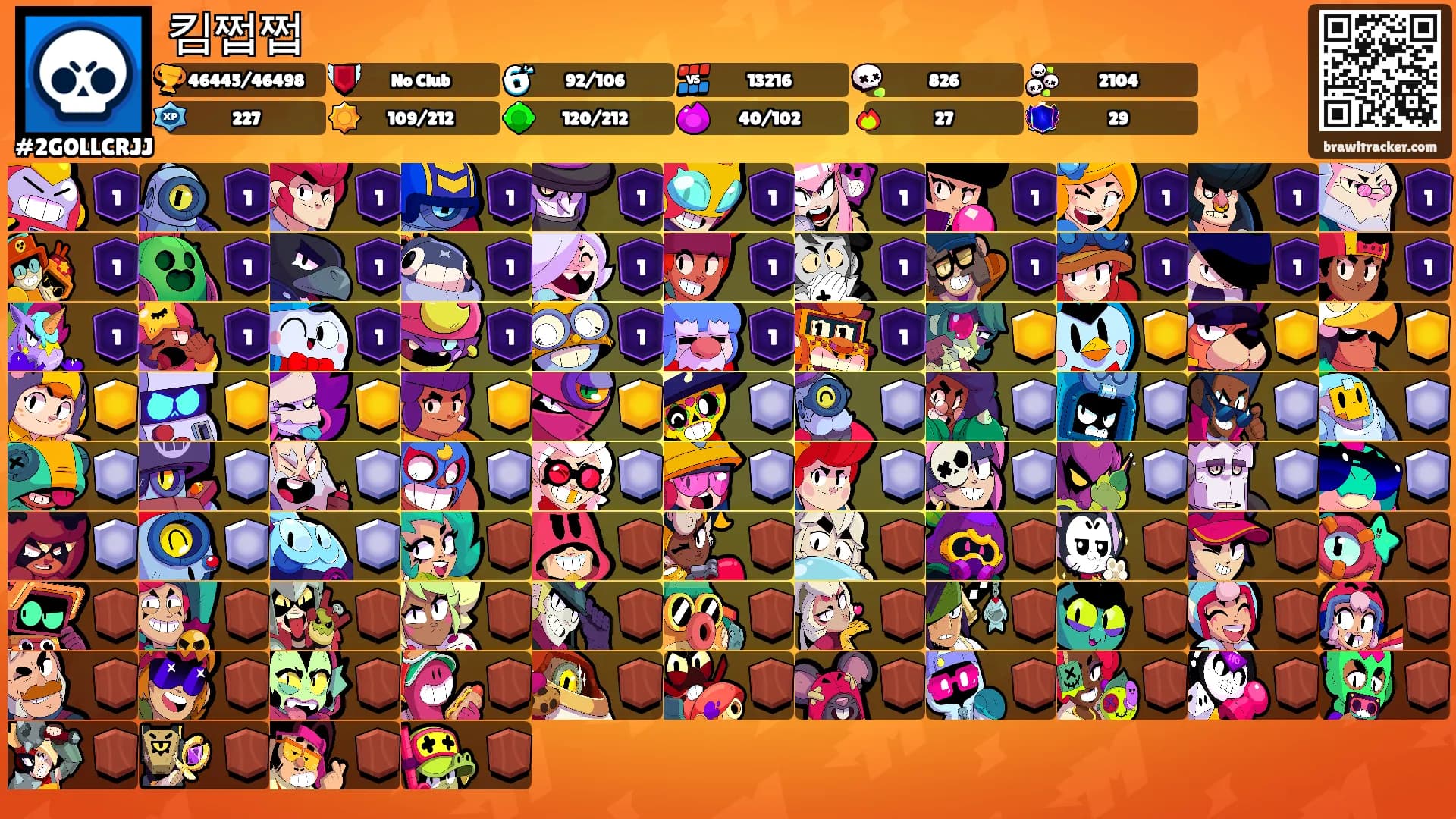 킴쩝쩝's Ranks