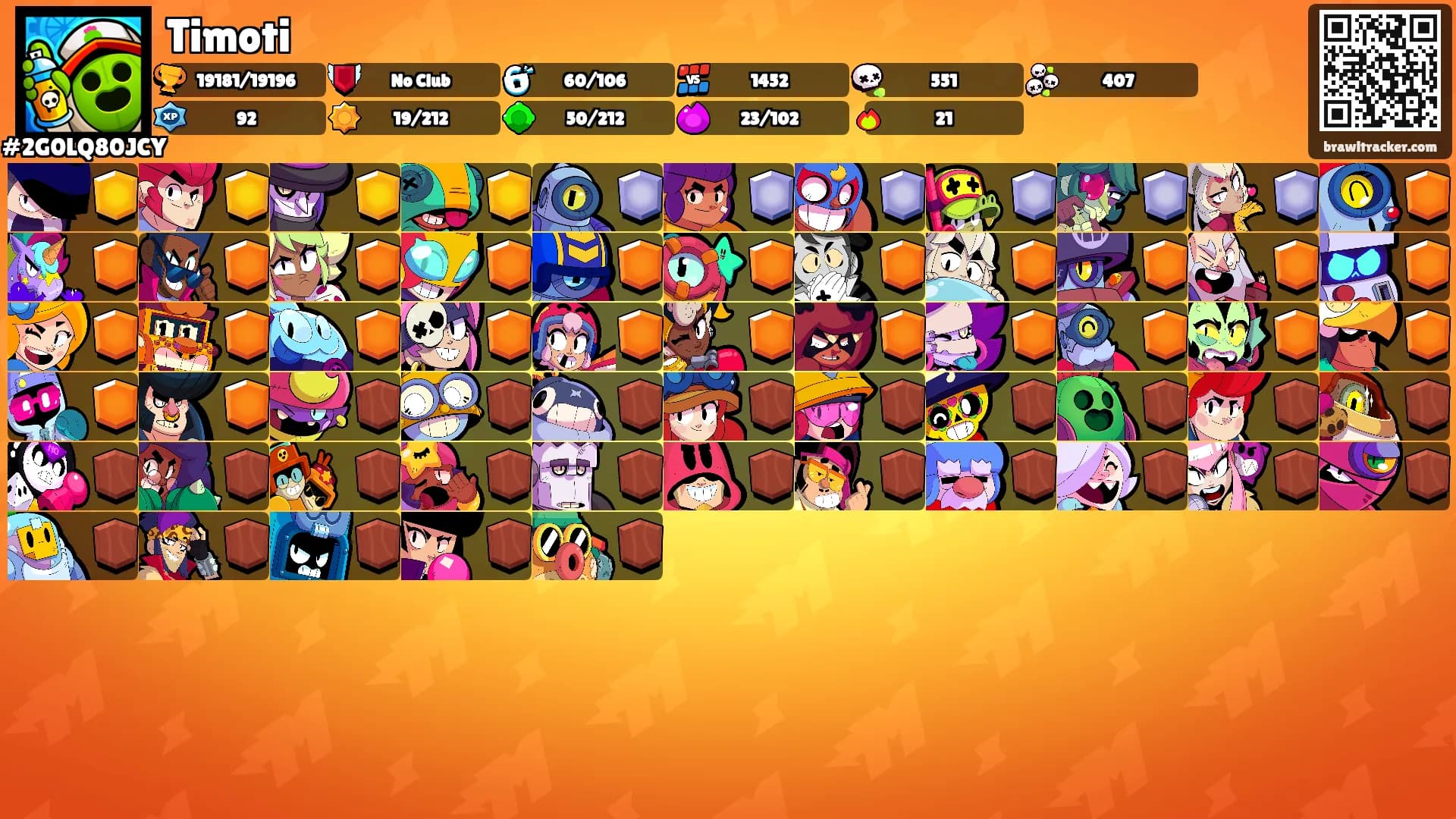 Timoti's Ranks