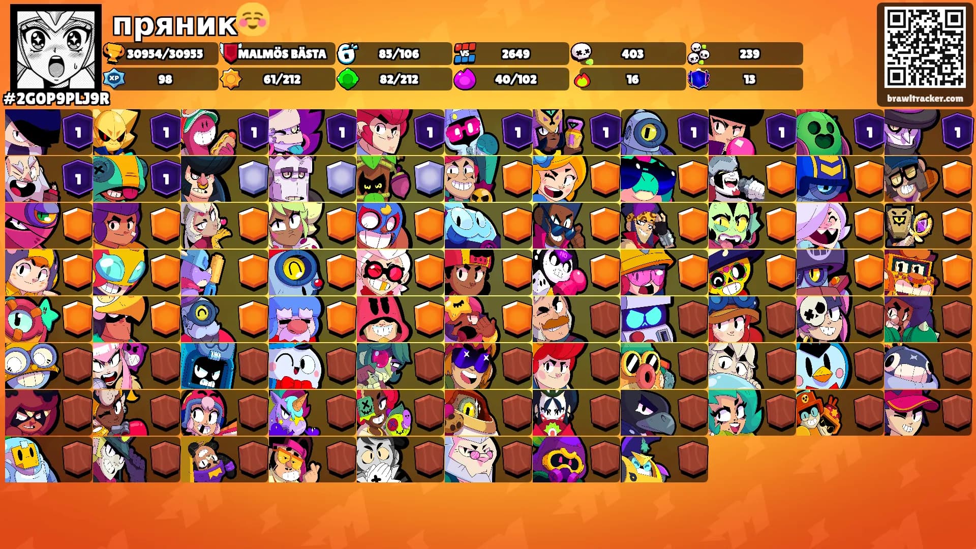 пряник☺️'s Ranks