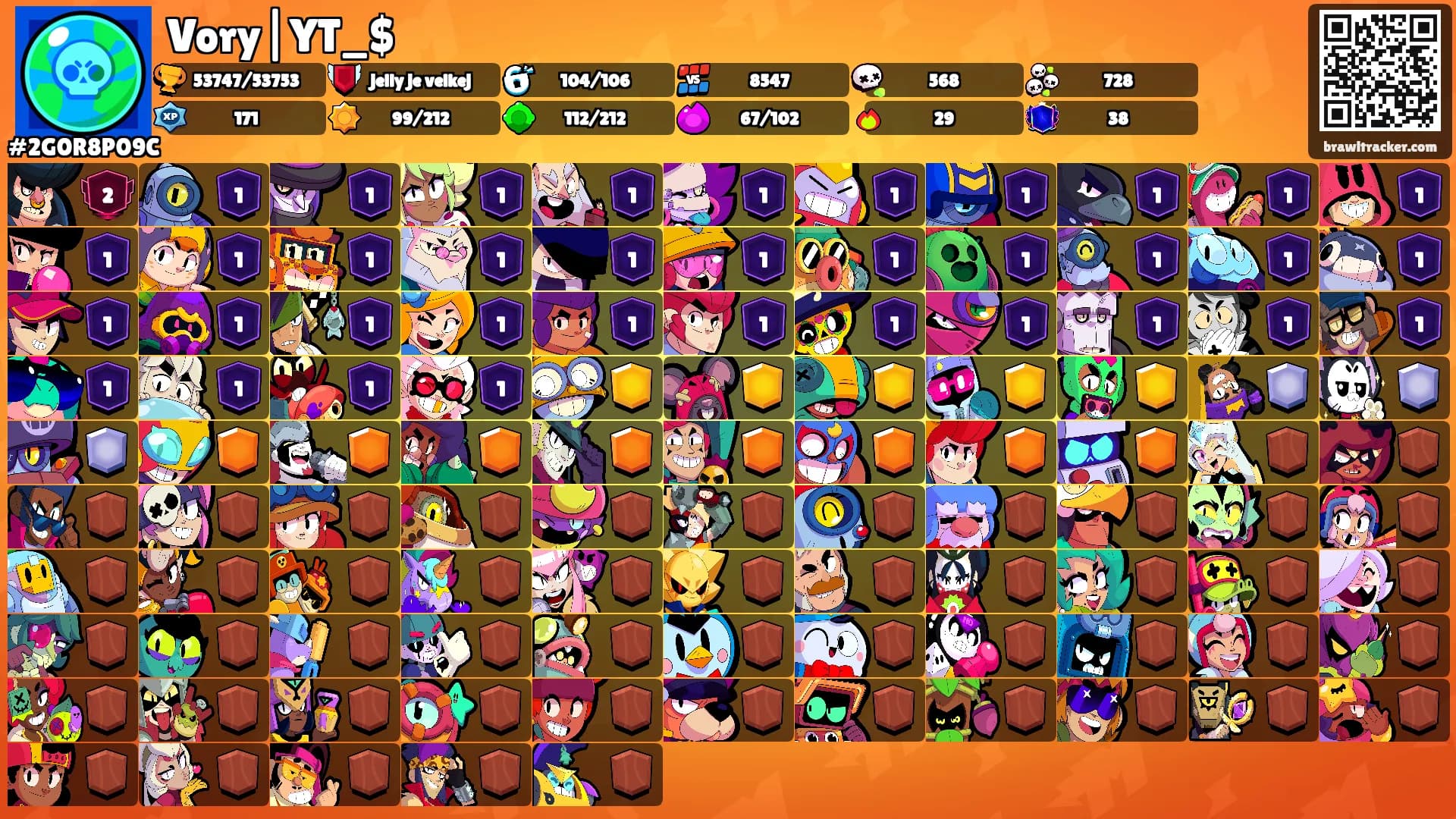 Vory|YT_$'s Ranks