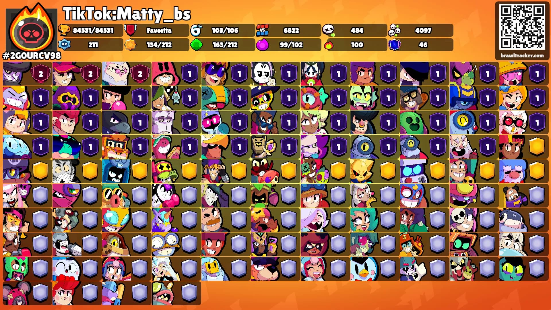 TikTok:Matty_bs's Ranks