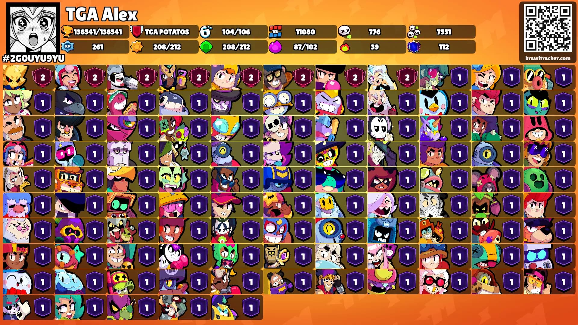 TGA Alex's Ranks
