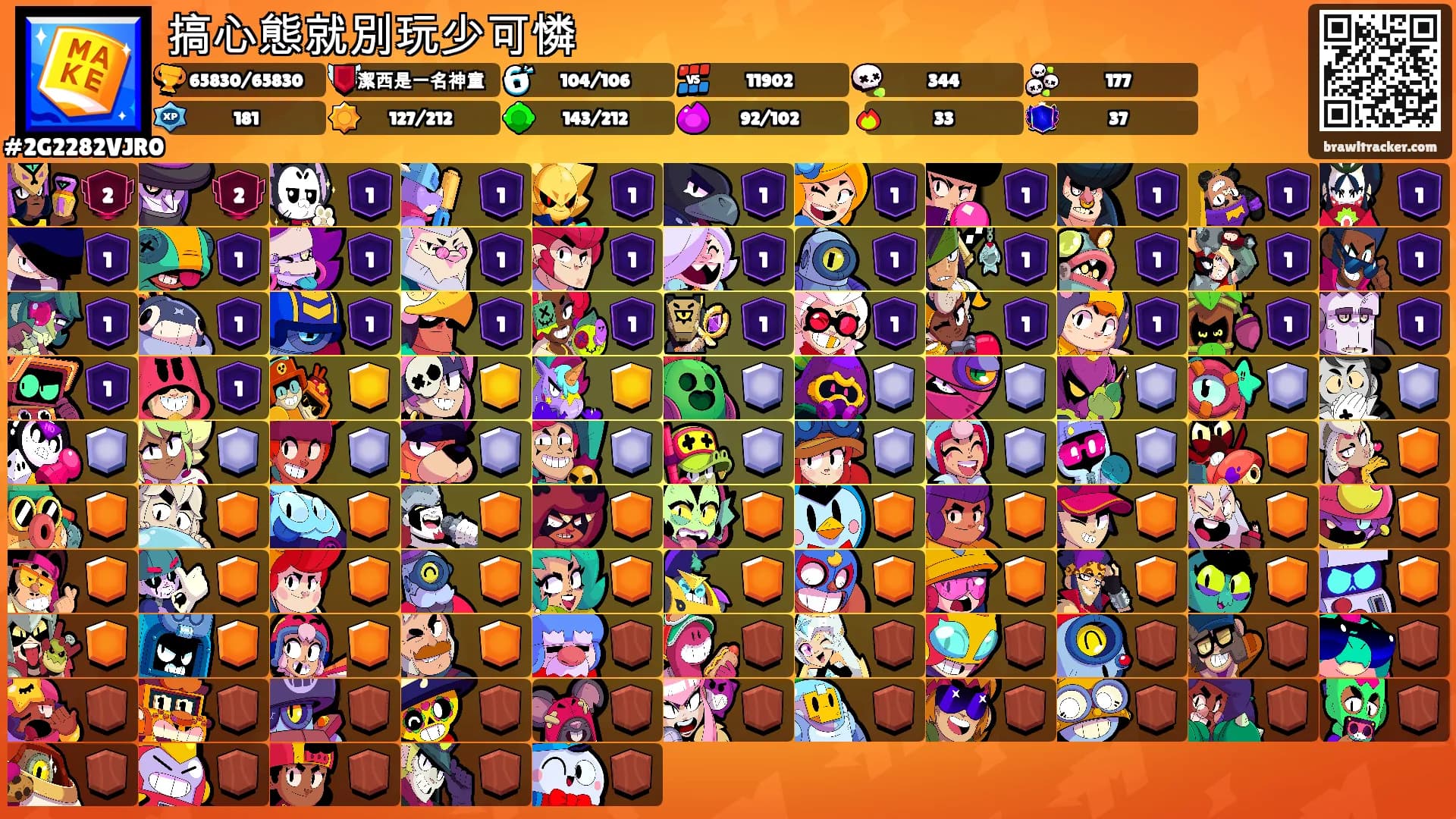 搞心態就別玩少可憐's Ranks