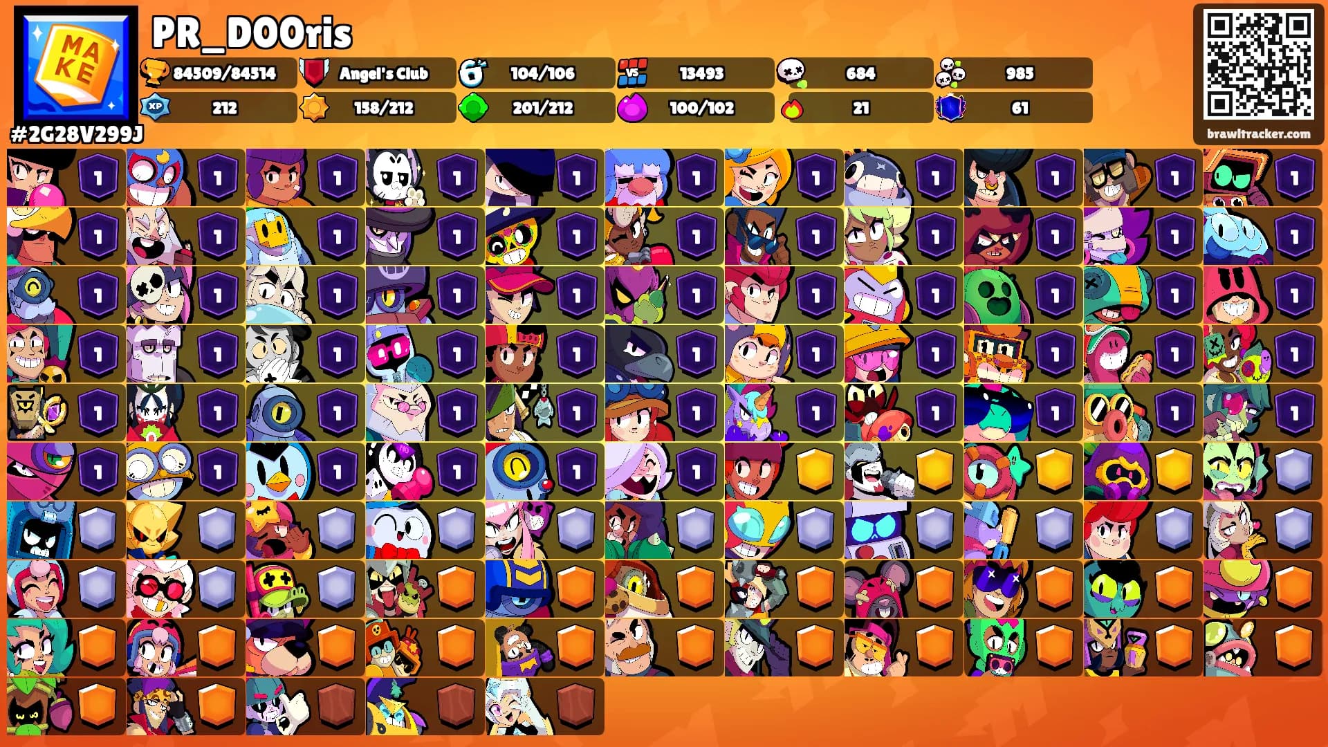 PR_D00ris's Ranks