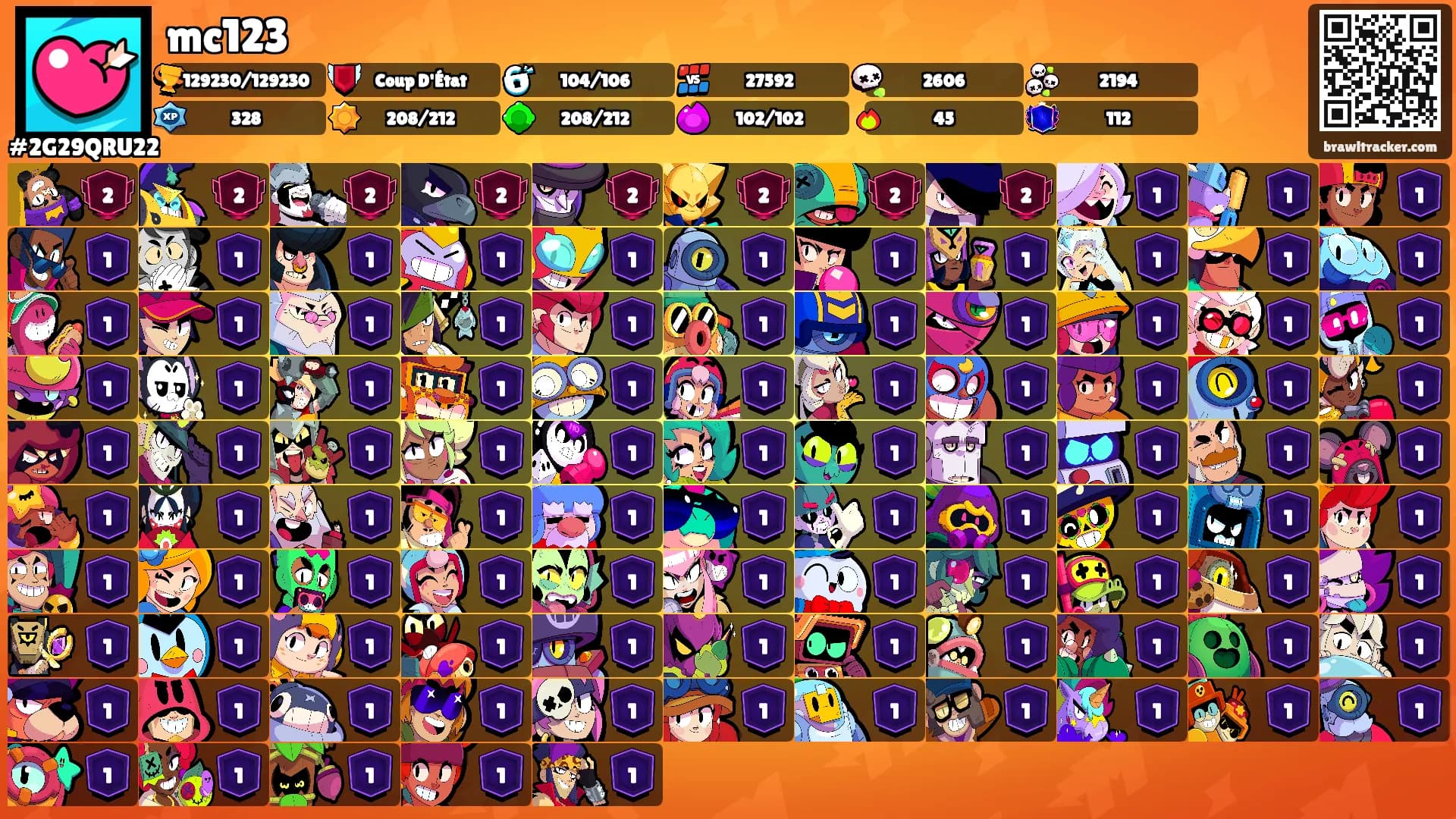 mc123's Ranks