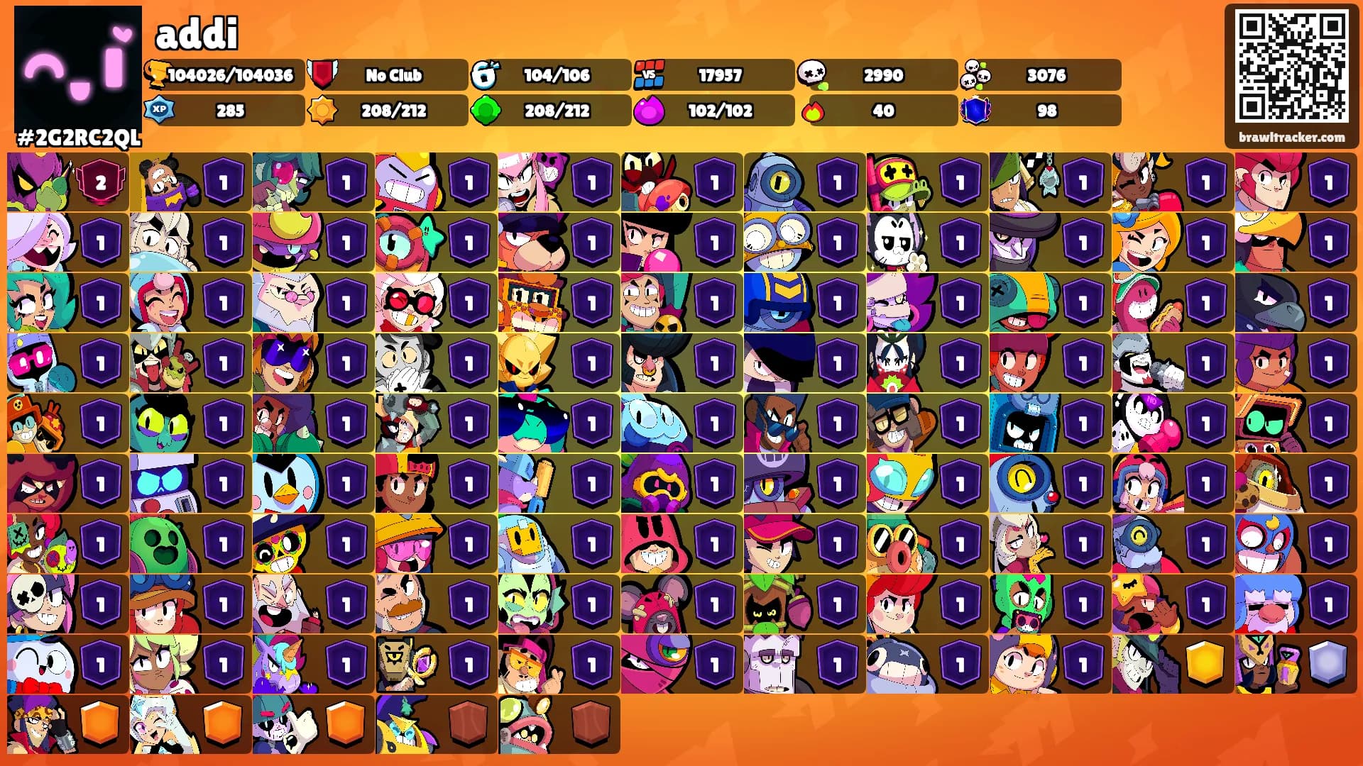 addi's Ranks