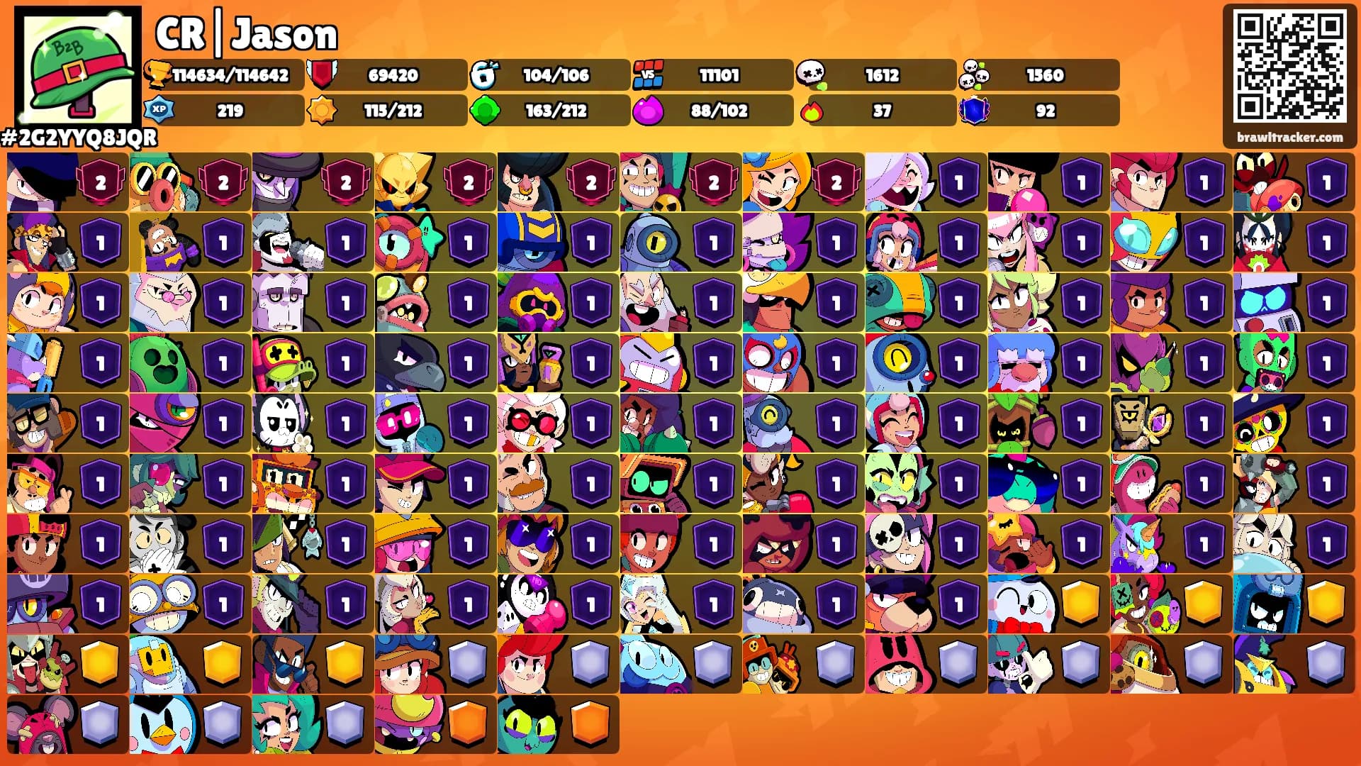 CR|Jason's Ranks