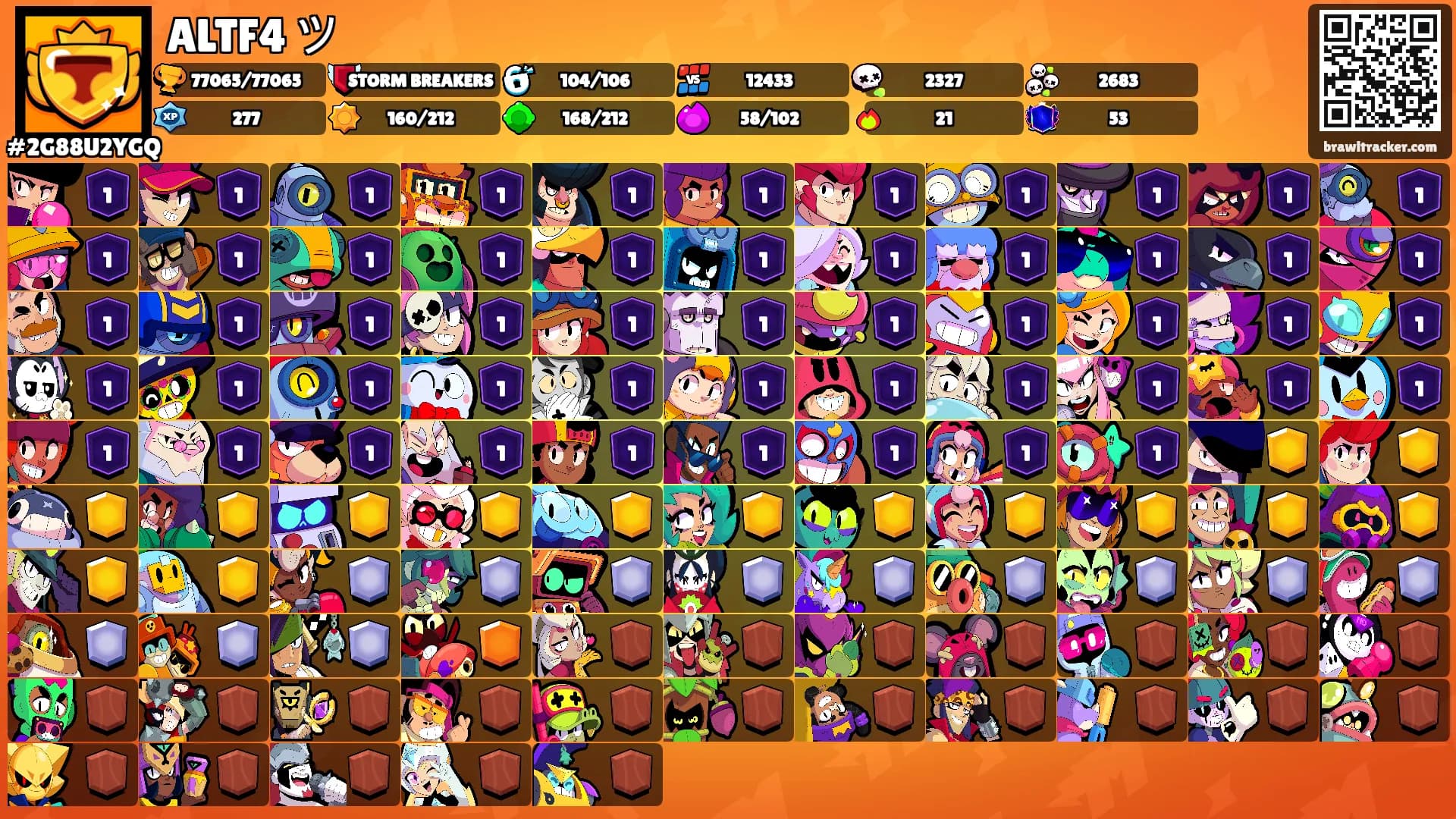 ALTF4 ツ's Ranks