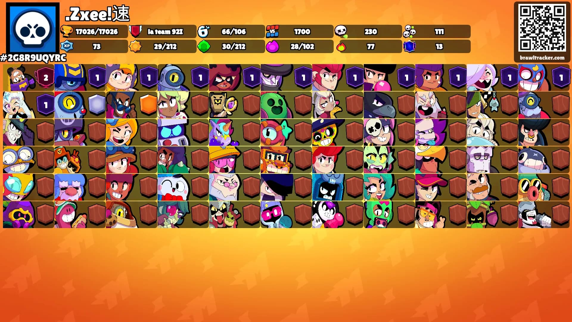 .Zxee!速's Ranks