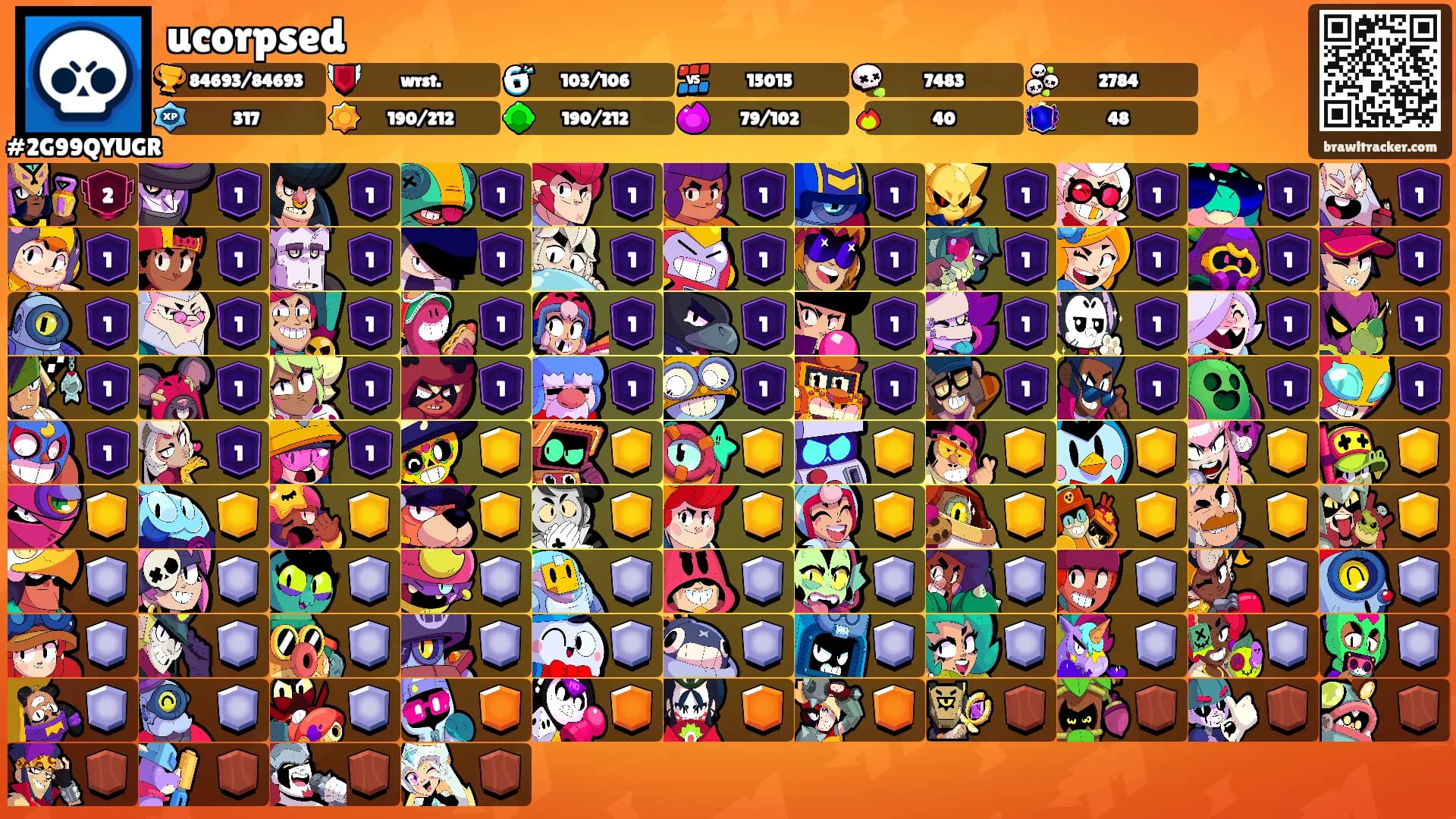 ucorpsed's Ranks