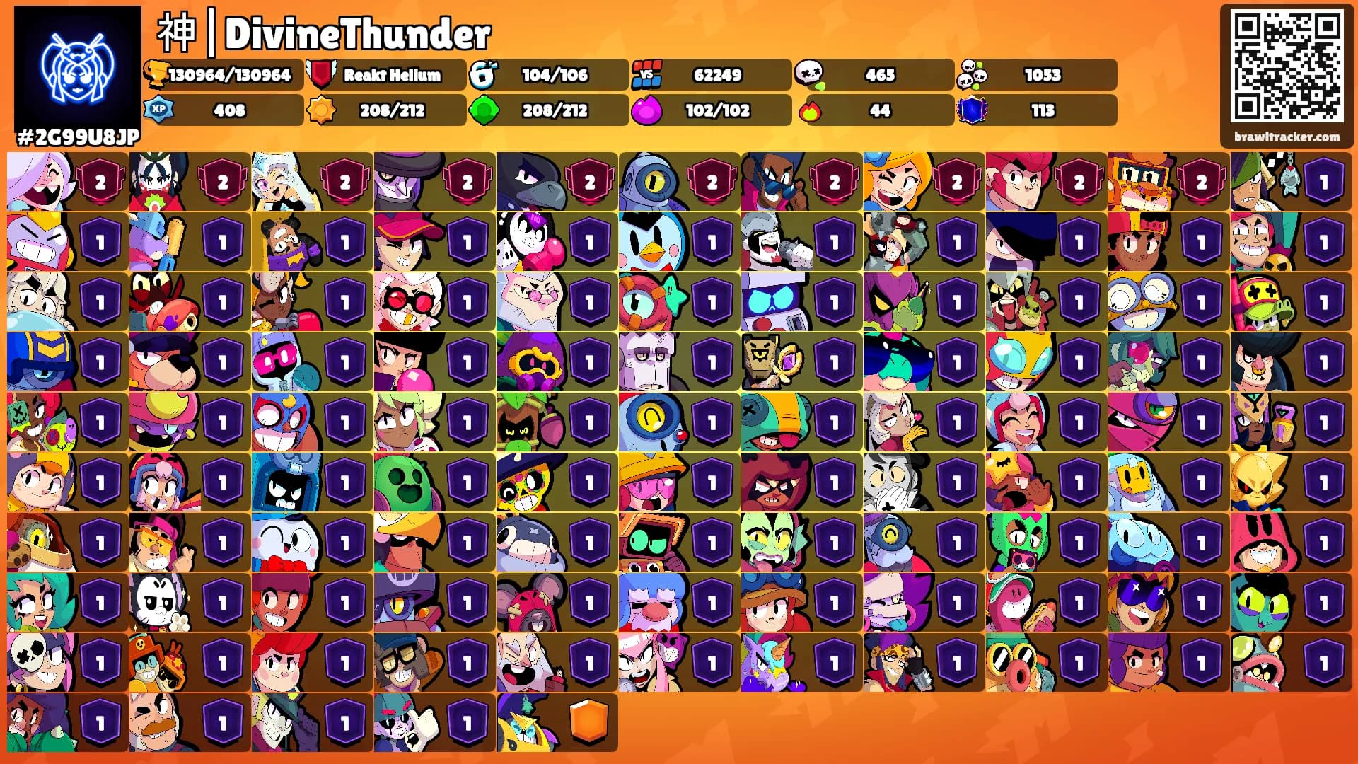 神|DivineThunder's Ranks