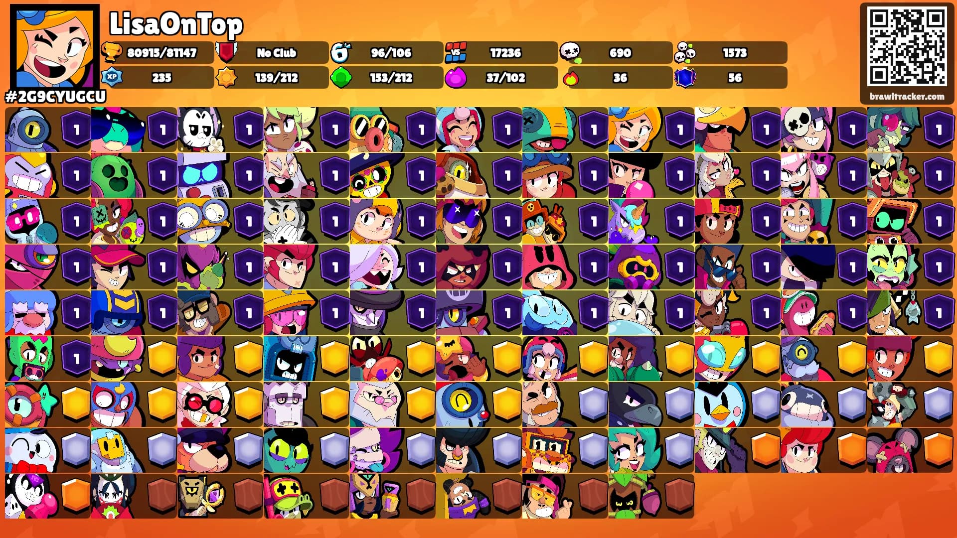LisaOnTop's Ranks