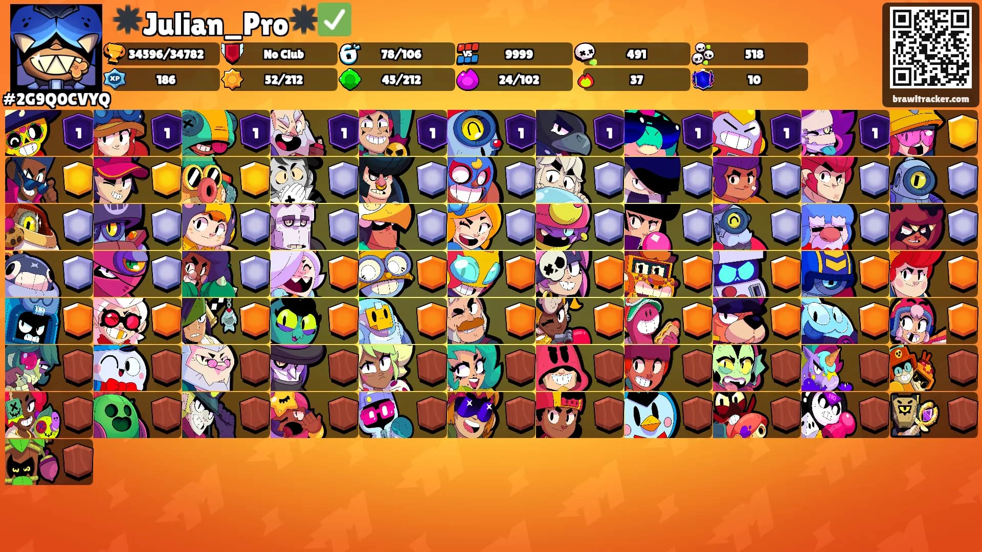 ✴️Julian_Pro✴️✅'s Ranks