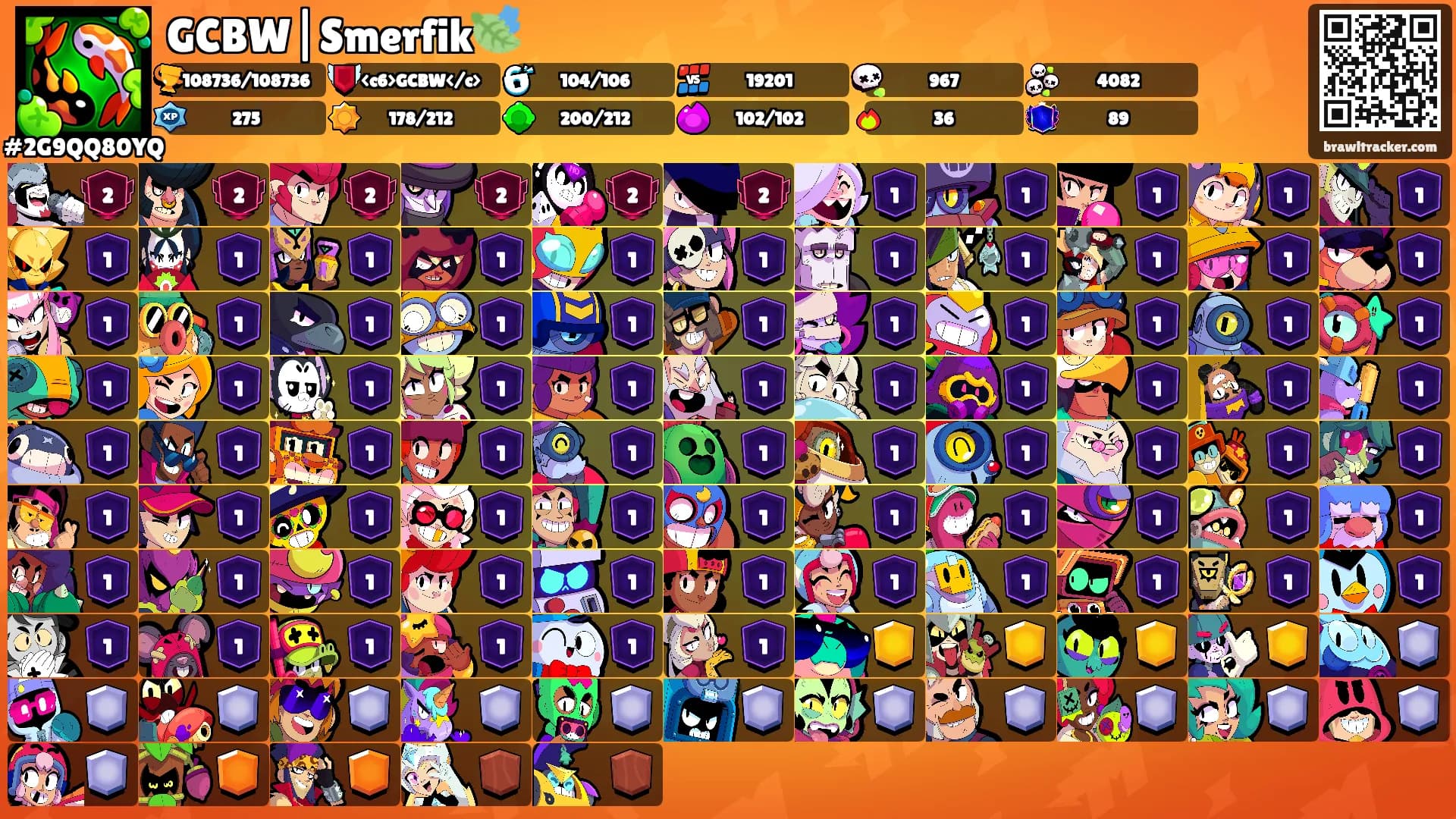 GCBW|Smerfik🍃's Ranks