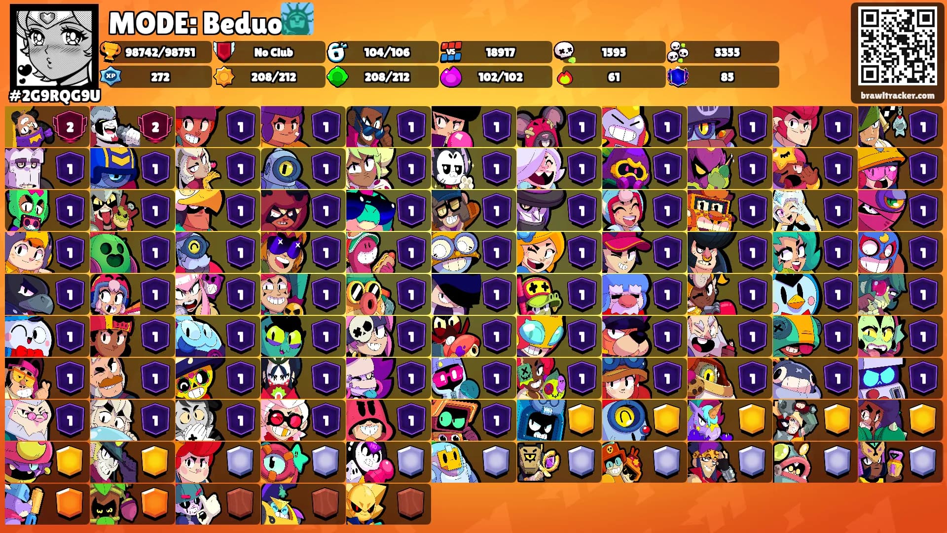 MODE: Beduo🗽's Ranks