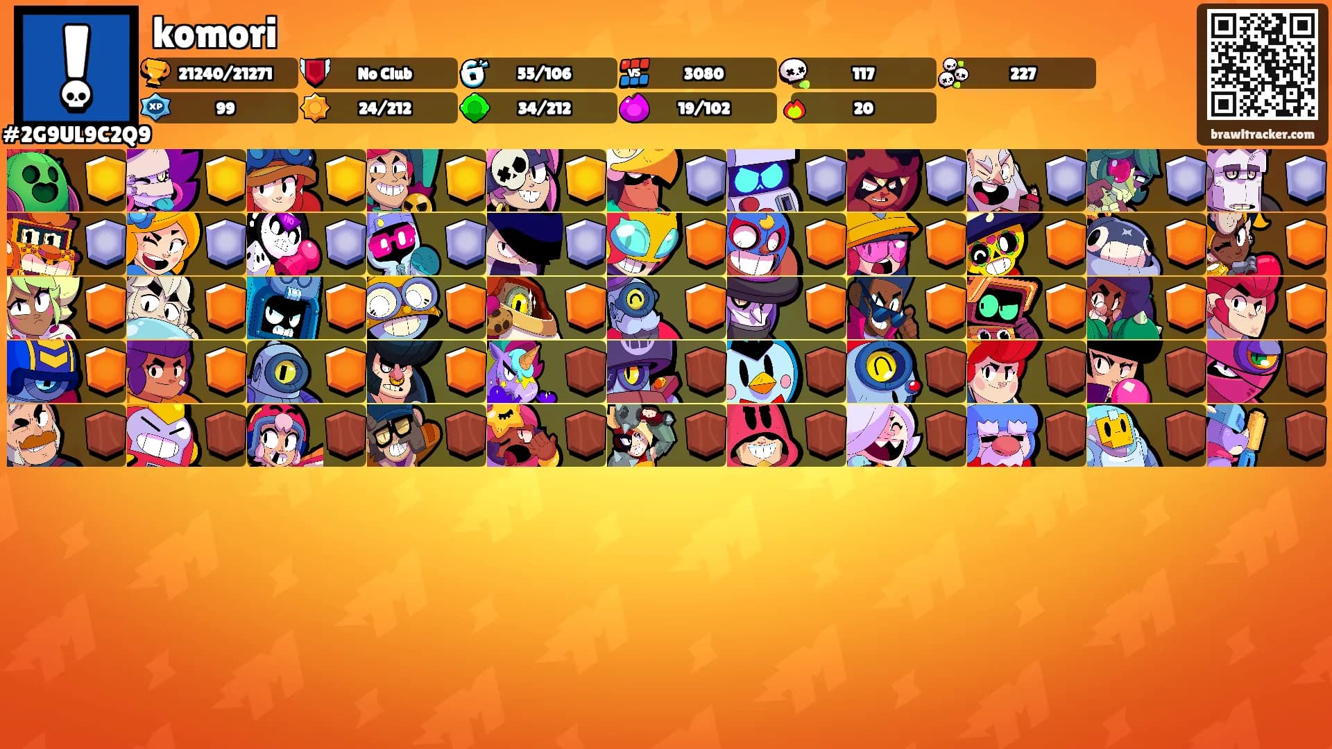 komori's Ranks