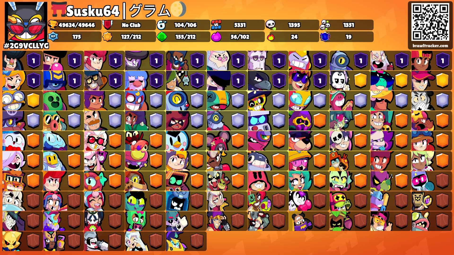 ⛩️Susku64|グラム🌖's Ranks