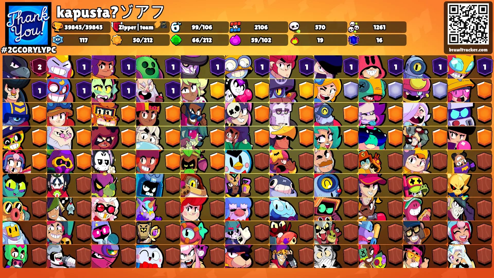 kapusta?ゾアフ's Ranks