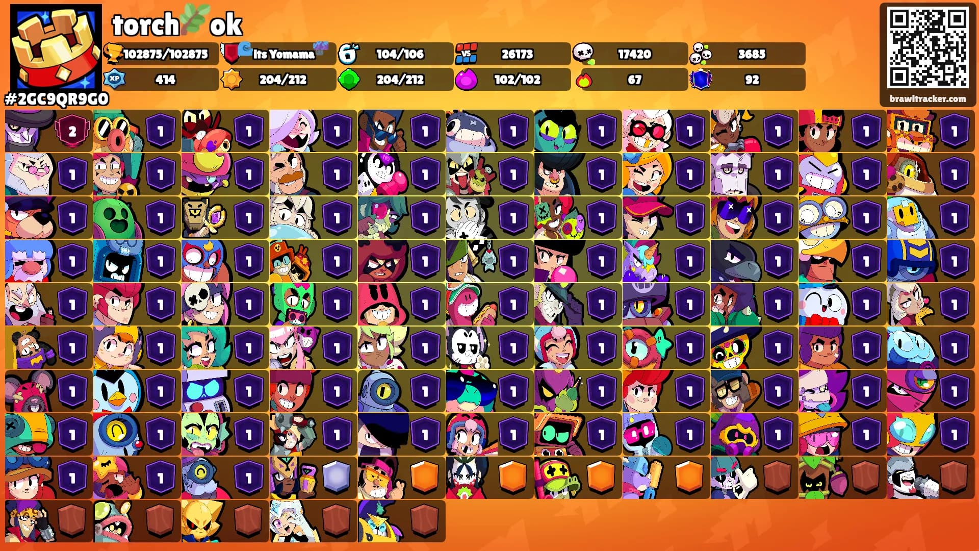 torch🌿ok's Ranks