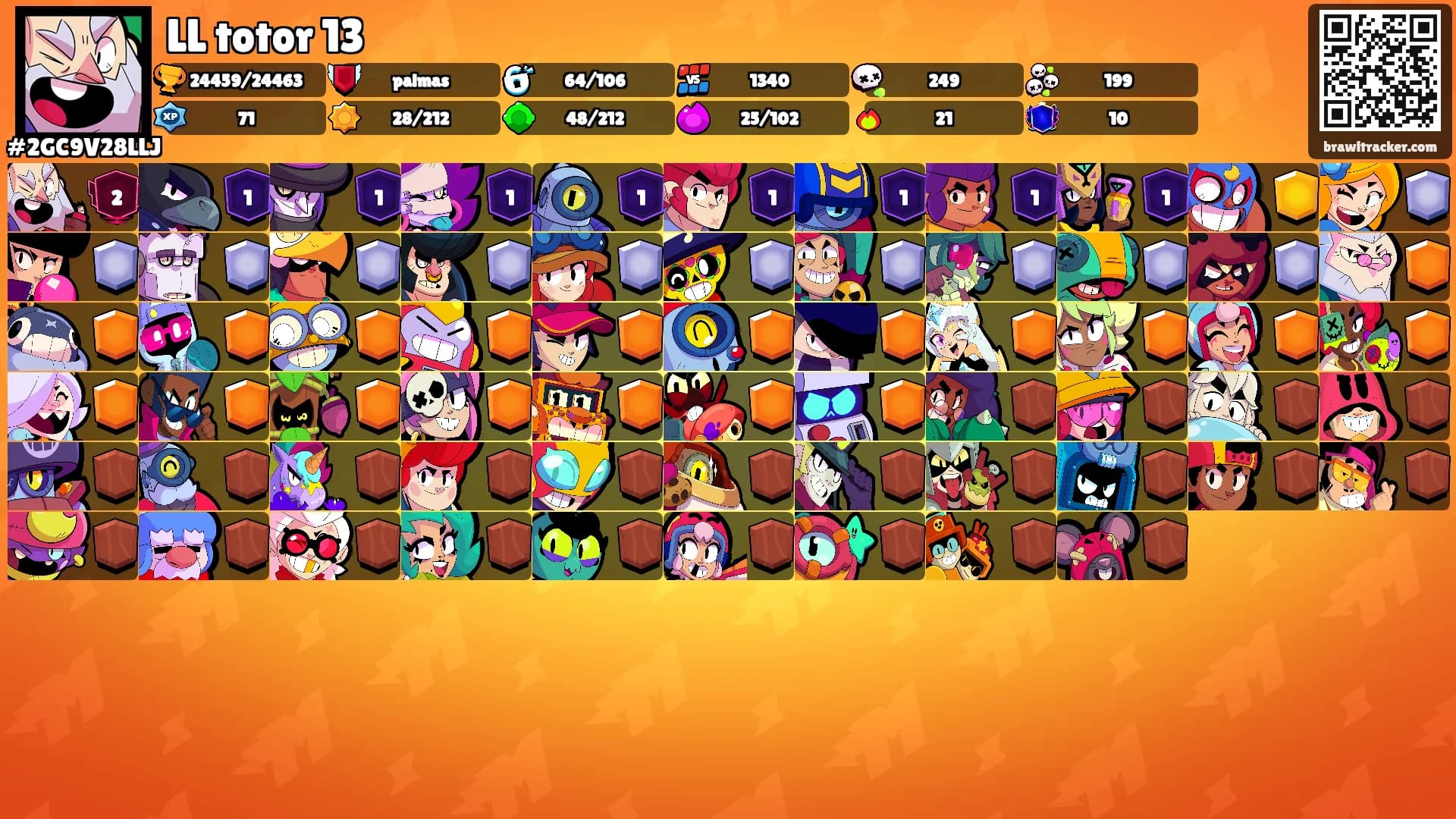LL totor 13's Ranks