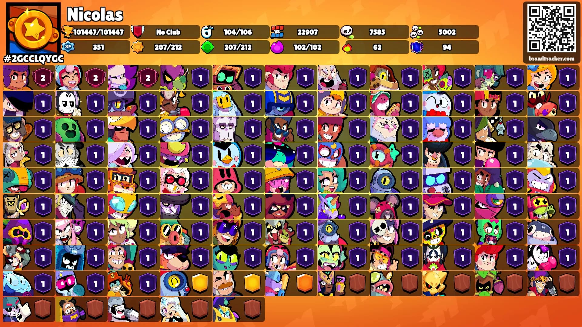 Nicolas's Ranks